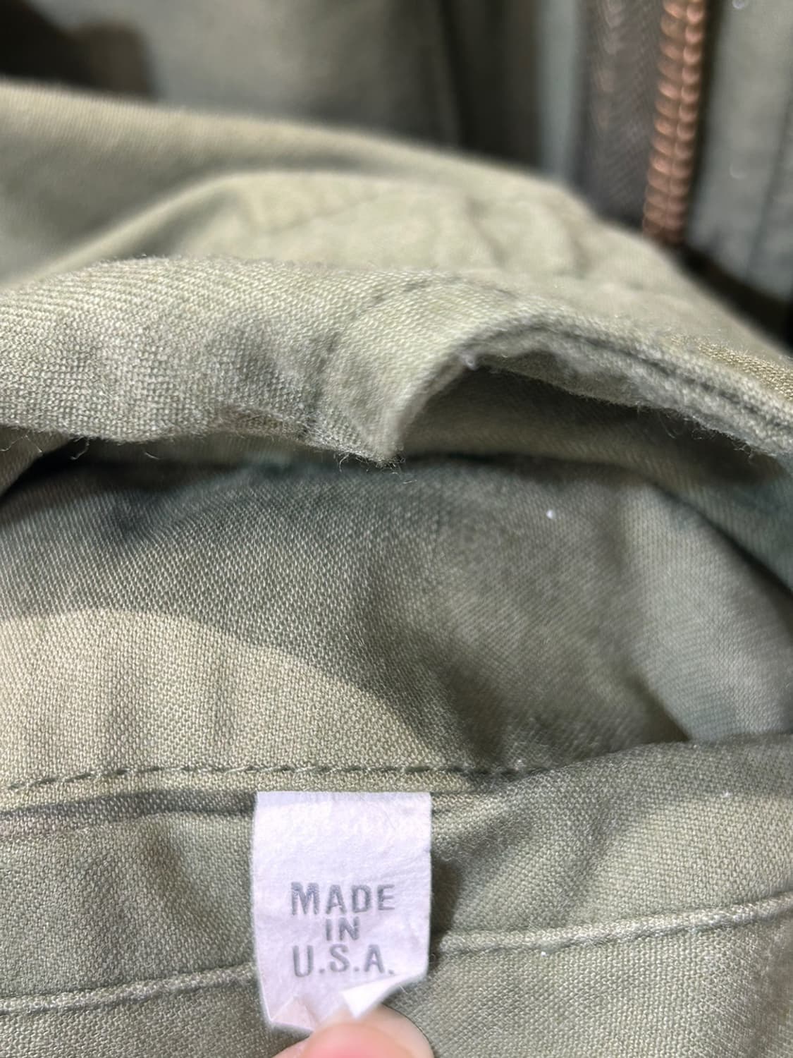 알파인더스트리 M-65 USA 오리지날 필드자켓 상품이미지4