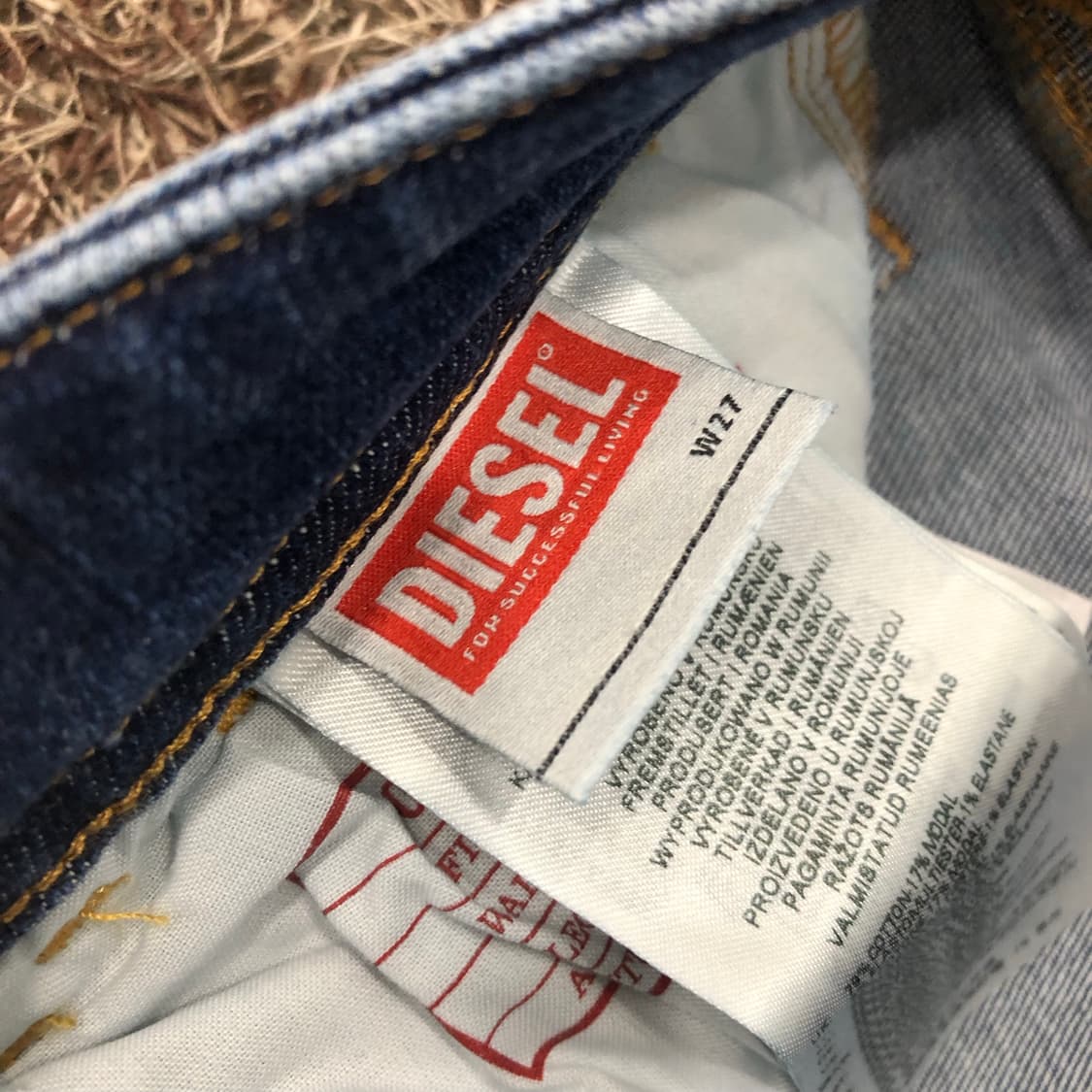 데드스탁 디젤 스키니진 데님 팬츠 상품이미지6