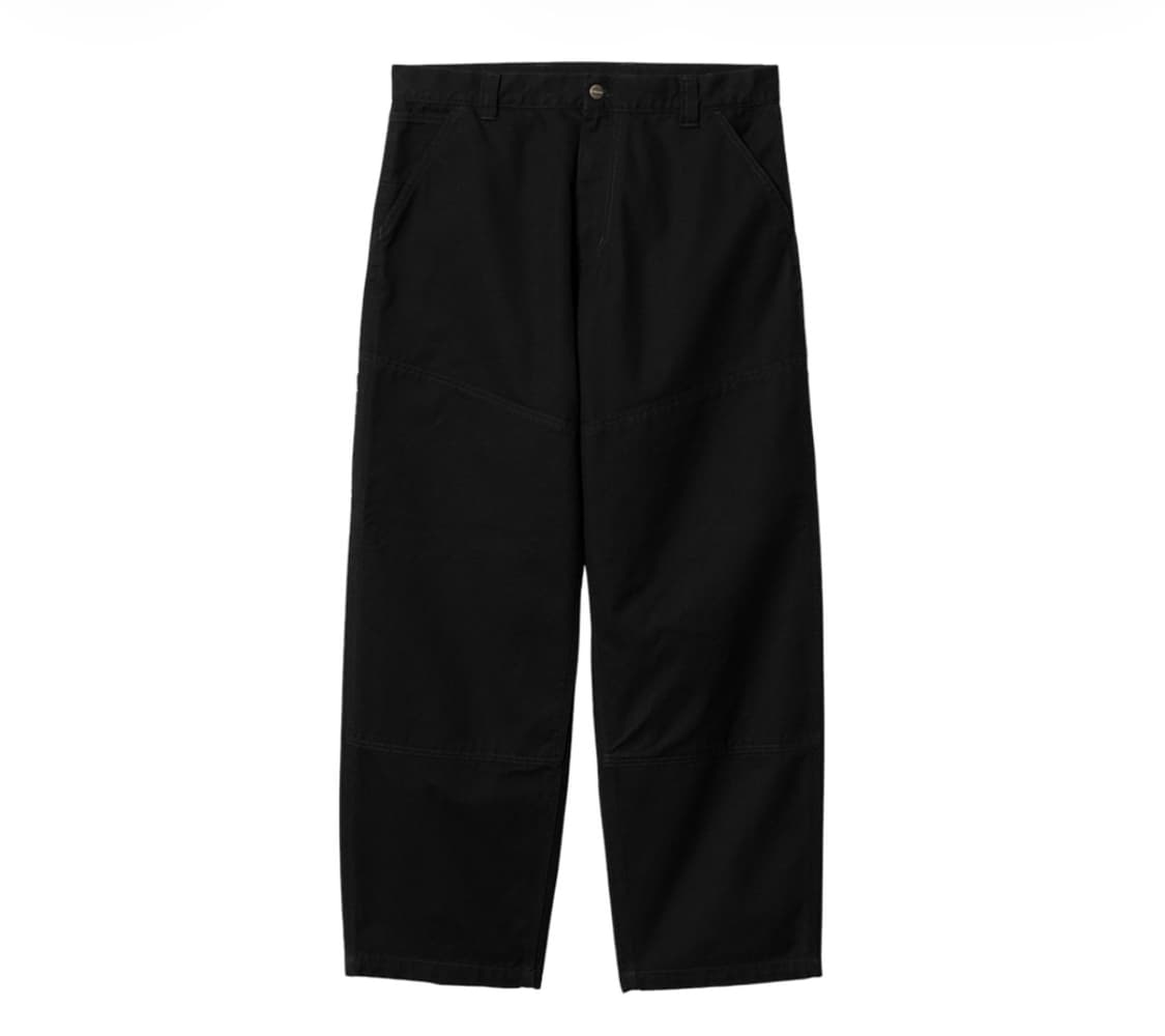 칼하트 wip 와이드 패널 팬츠 블랙 상품이미지2