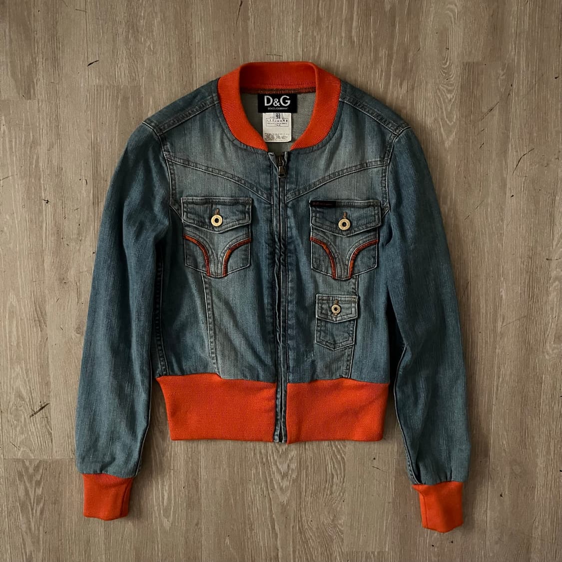 Dolce & Gabbana washed denim jacket 상품이미지1