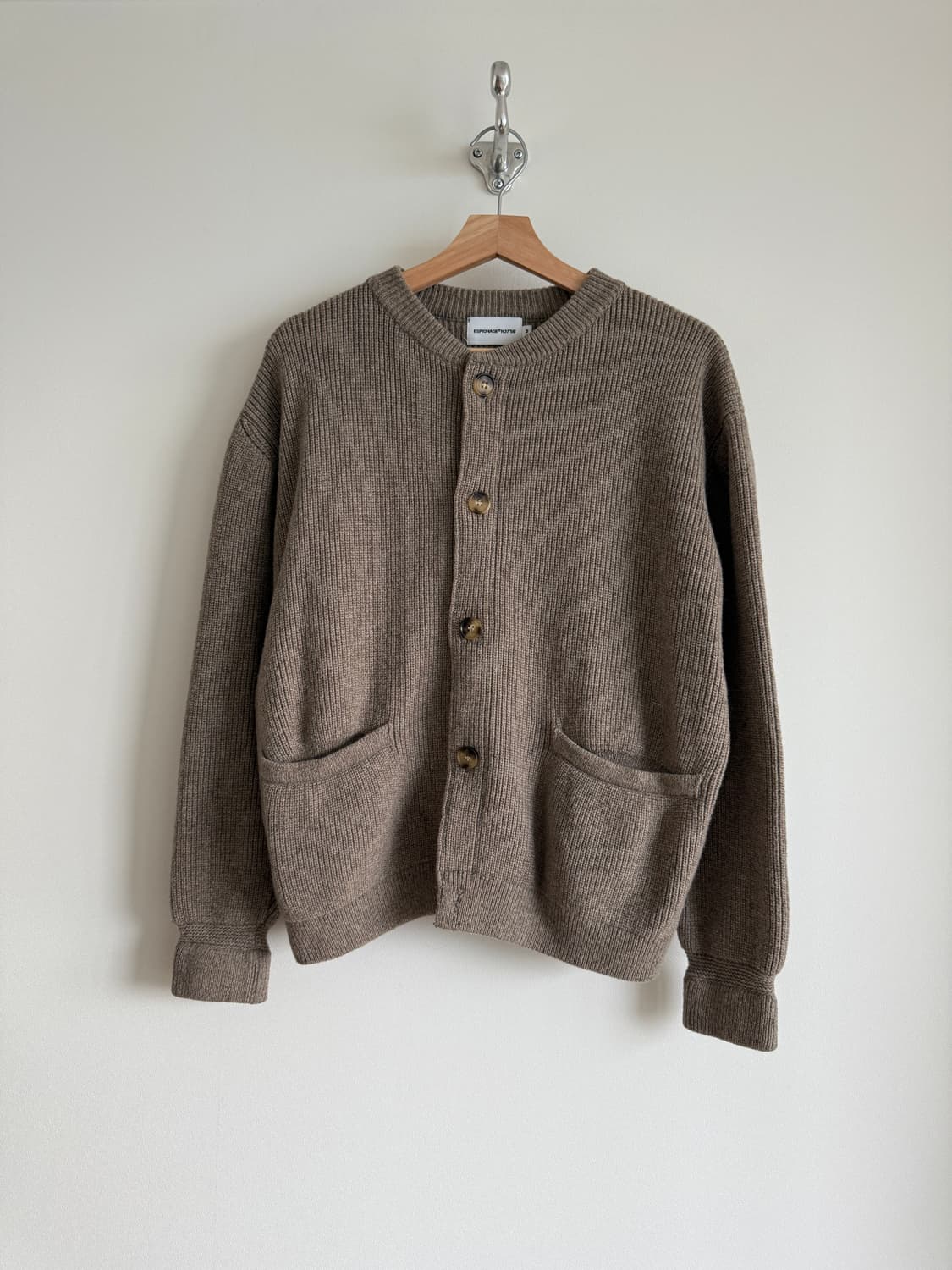 에스피오나지(ESPIONAGE) 울 블렌드 가디건 상품이미지1