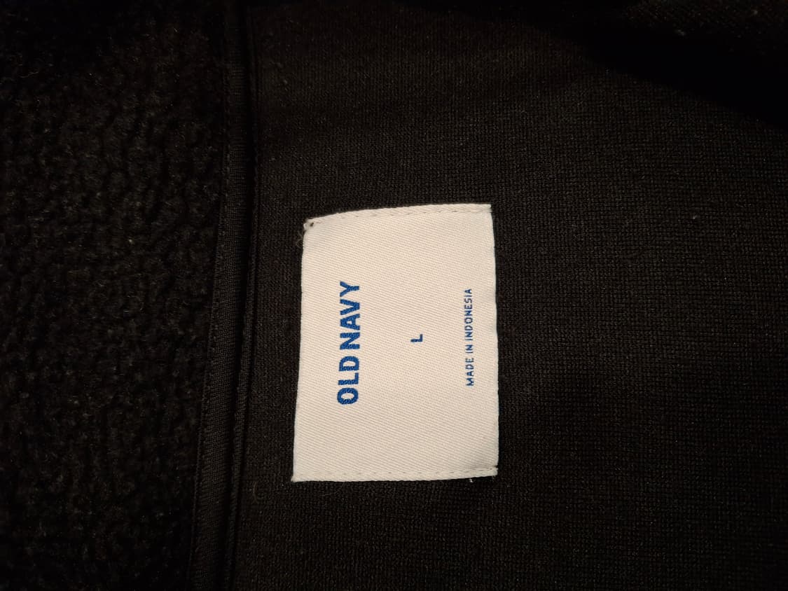 (마지막특가) 유니섹스 뽀글이 집업 블랙 L 상품이미지4