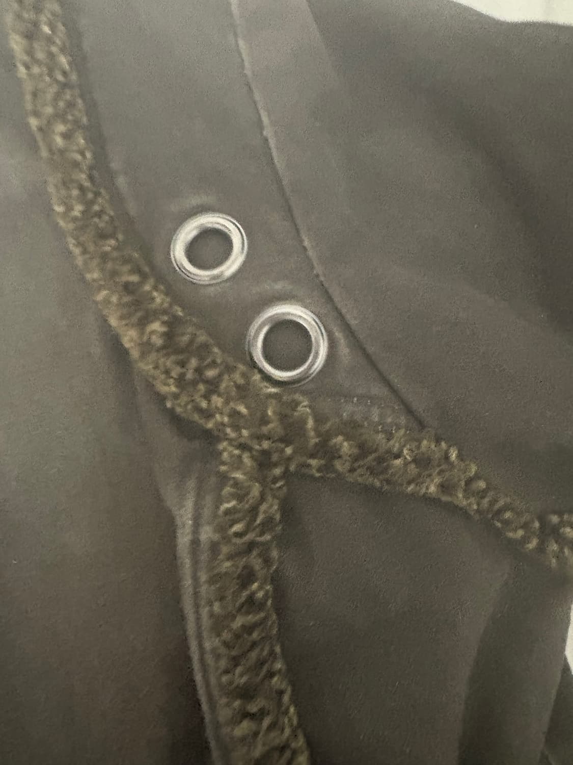 빈티지 카키 무스탕 코트 와투케 모리걸 상품이미지3