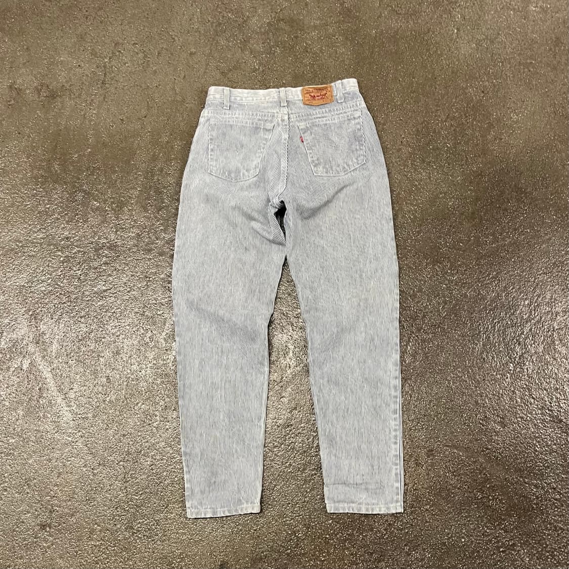 80s Levis550 히코리 데님 팬츠 (31”) 상품이미지1