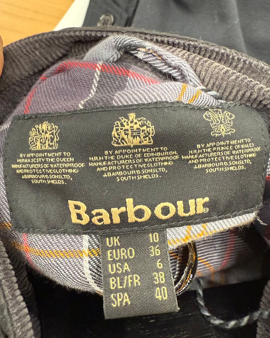 바버 블랙 인터내셔널 왁스 자켓  상품이미지7