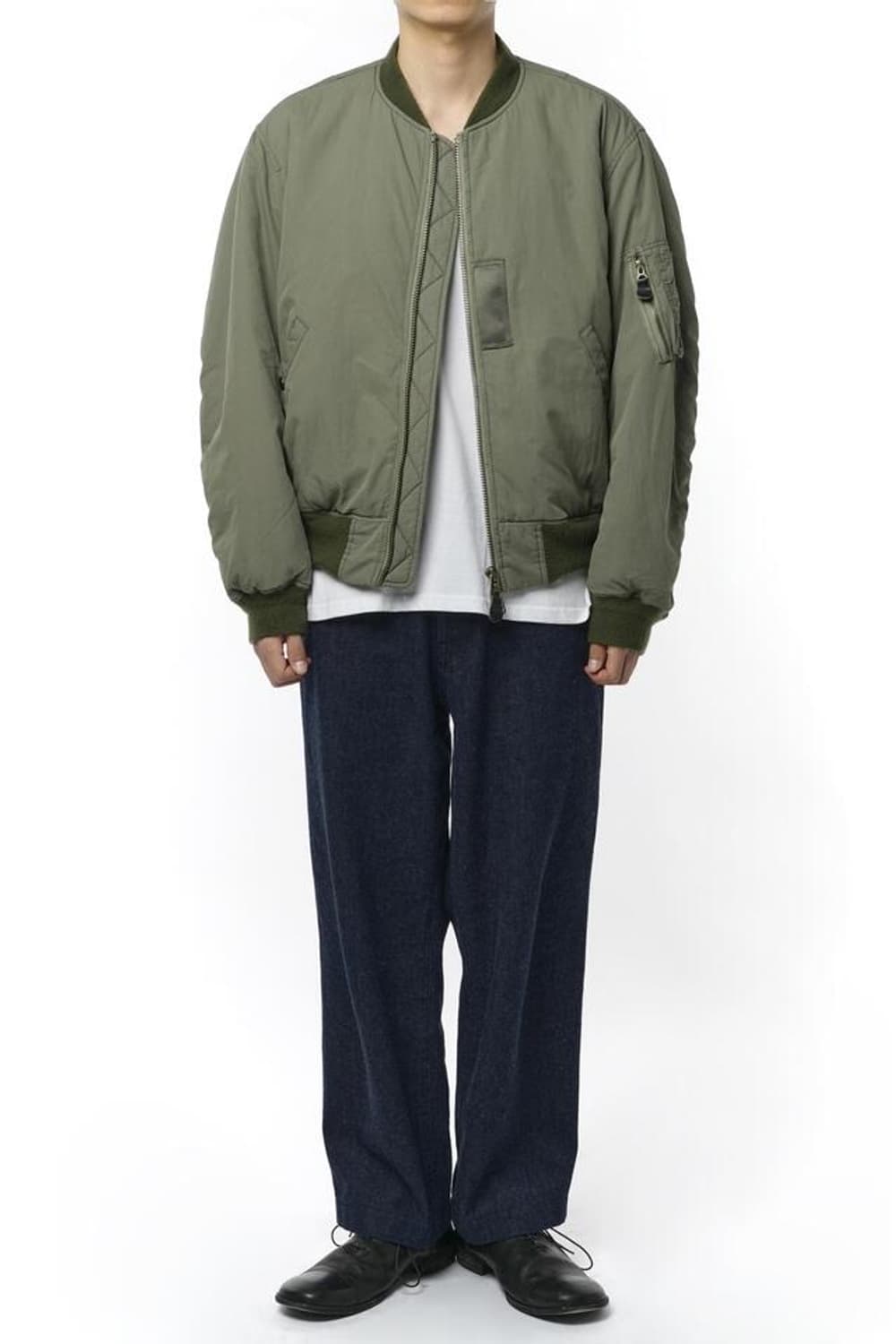 이얼즈어고 울파일 ma-1   상품이미지1