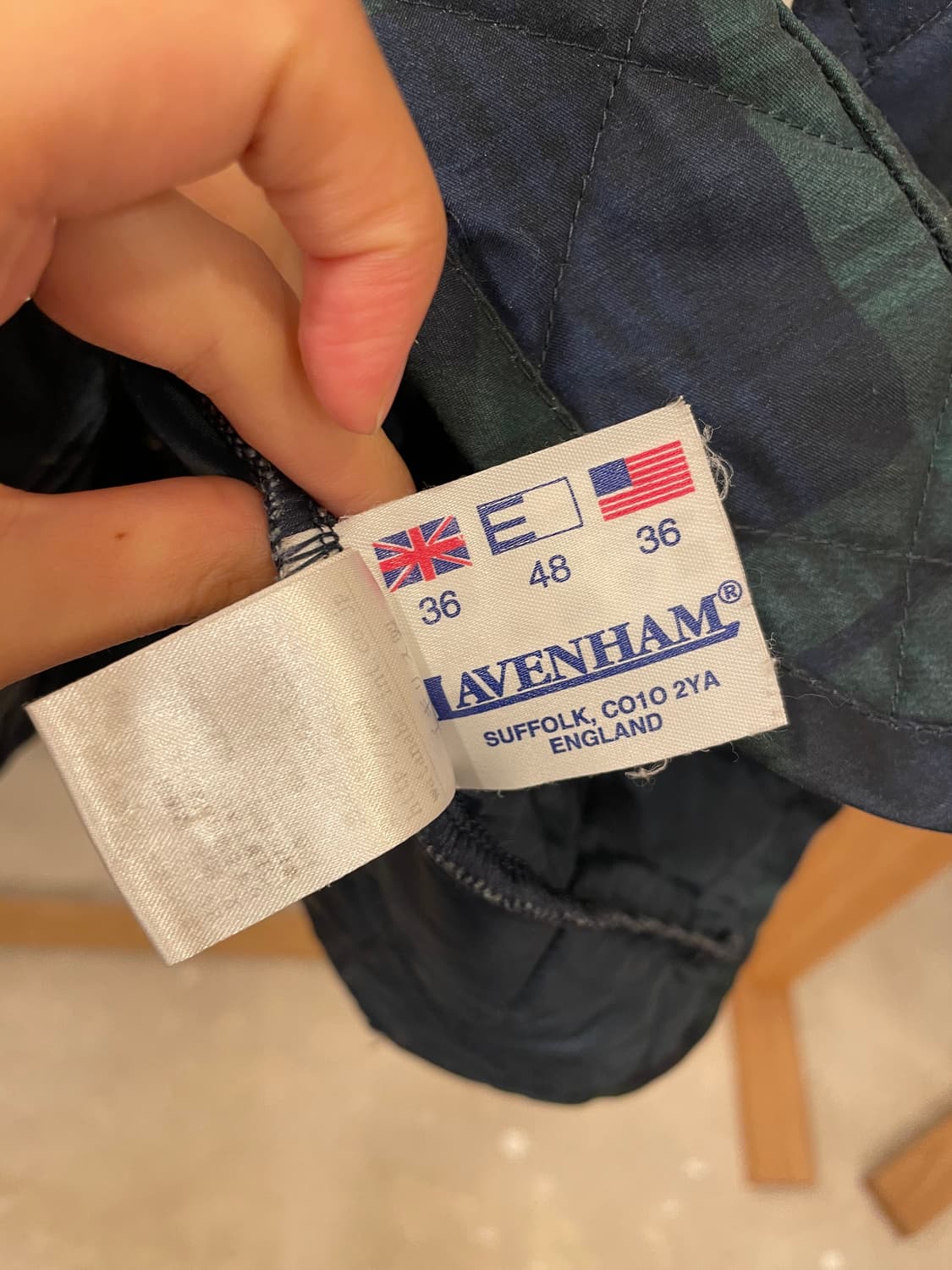 LAVENHAM QUILTING JACKET 상품이미지3