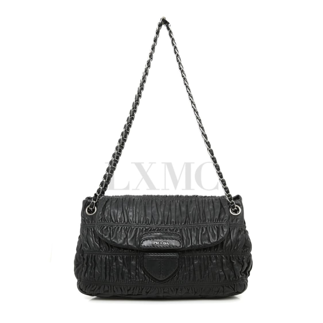 프라다 고프레 체인 숄더 B4695C 블랙 나파 크로스 상품이미지6