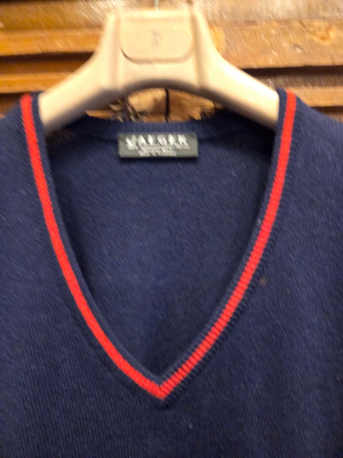 Jaeger 스코틀랜드 메이드 램스울니트  상품이미지2