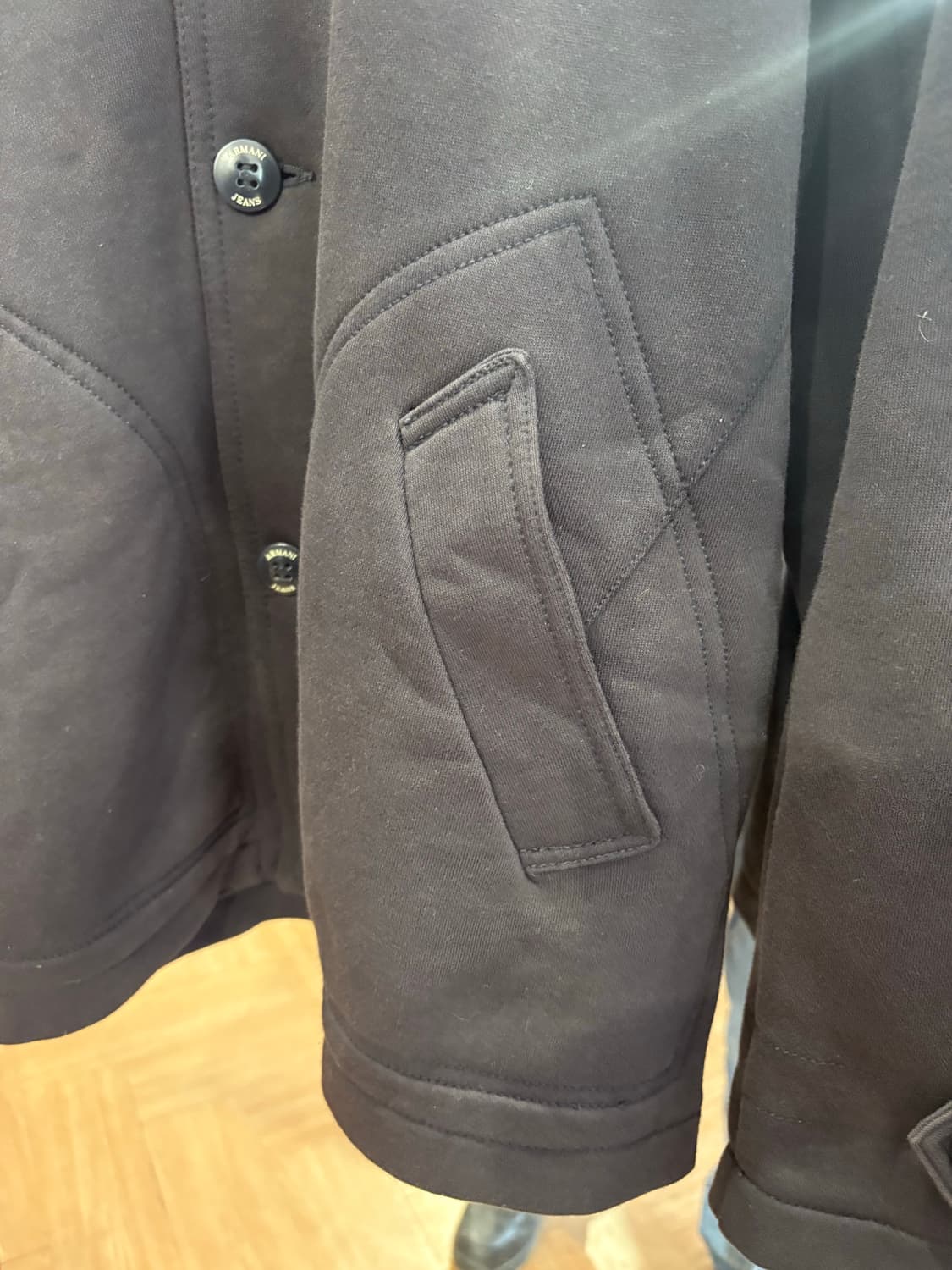 00s Armani Jeans 버튼 후디 상품이미지3