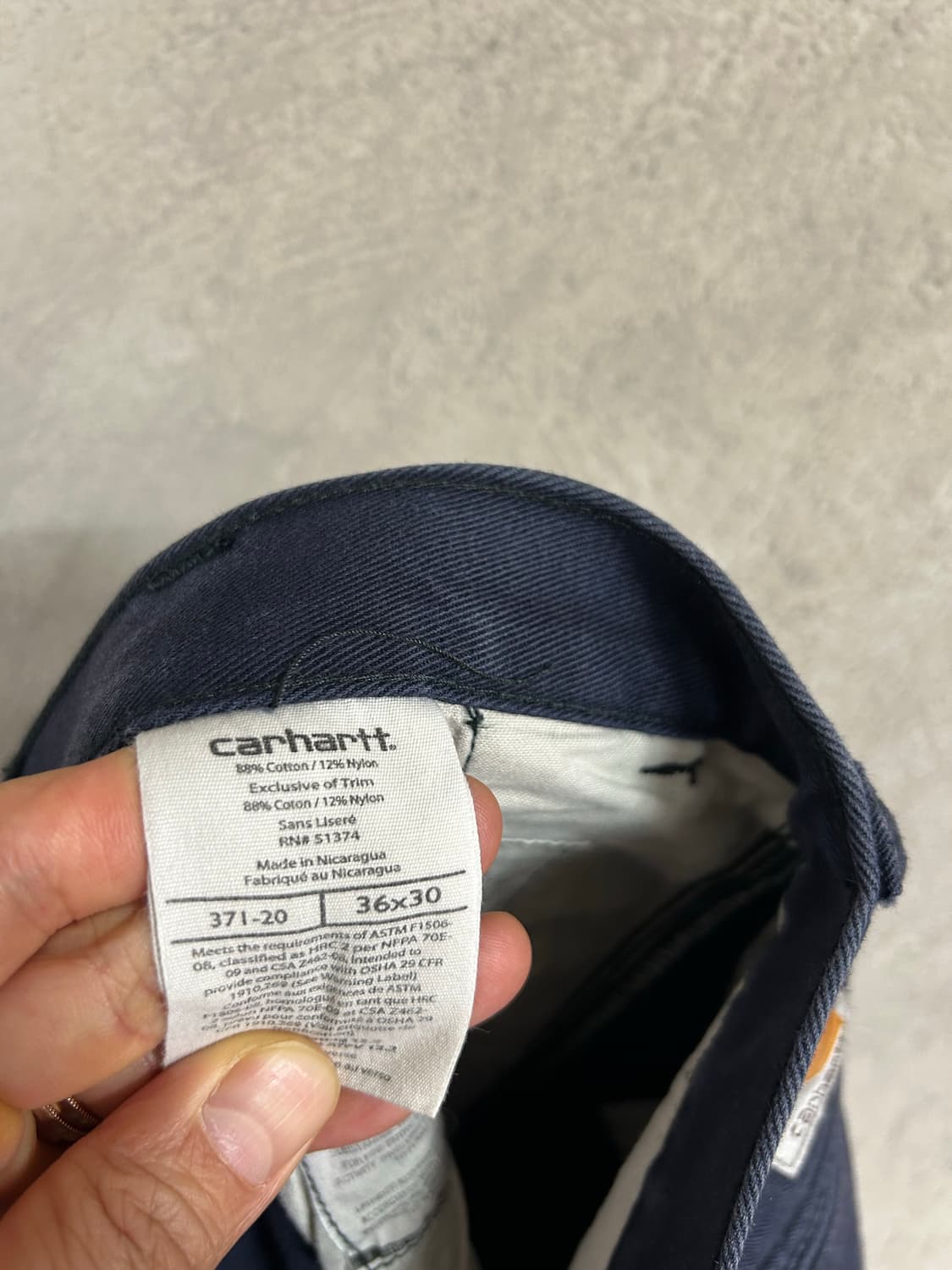 칼하트 리프렉티브 워크팬츠 상품이미지6