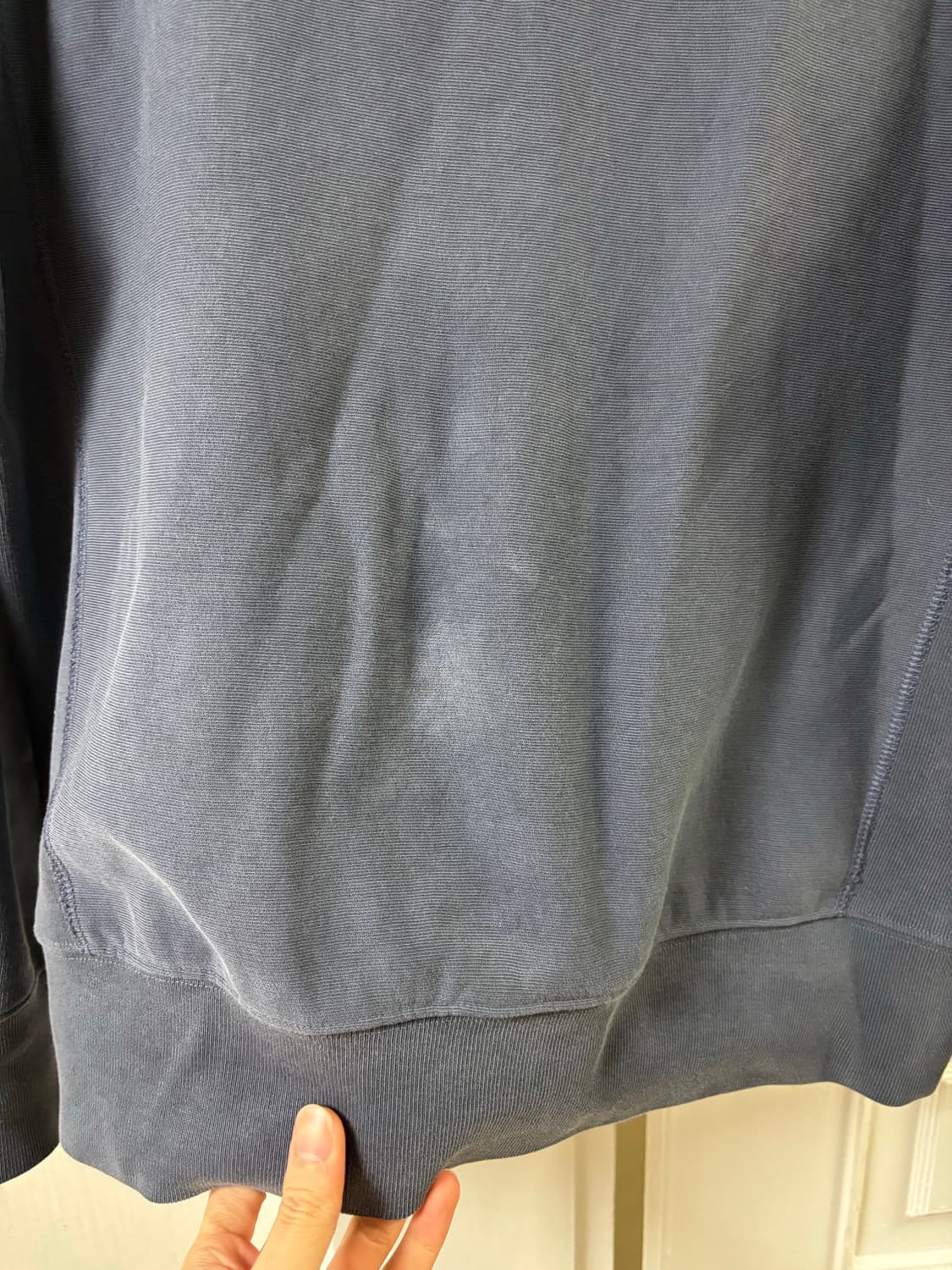 ryoo 페이디드 스웻셔츠 차콜 m 상품이미지3