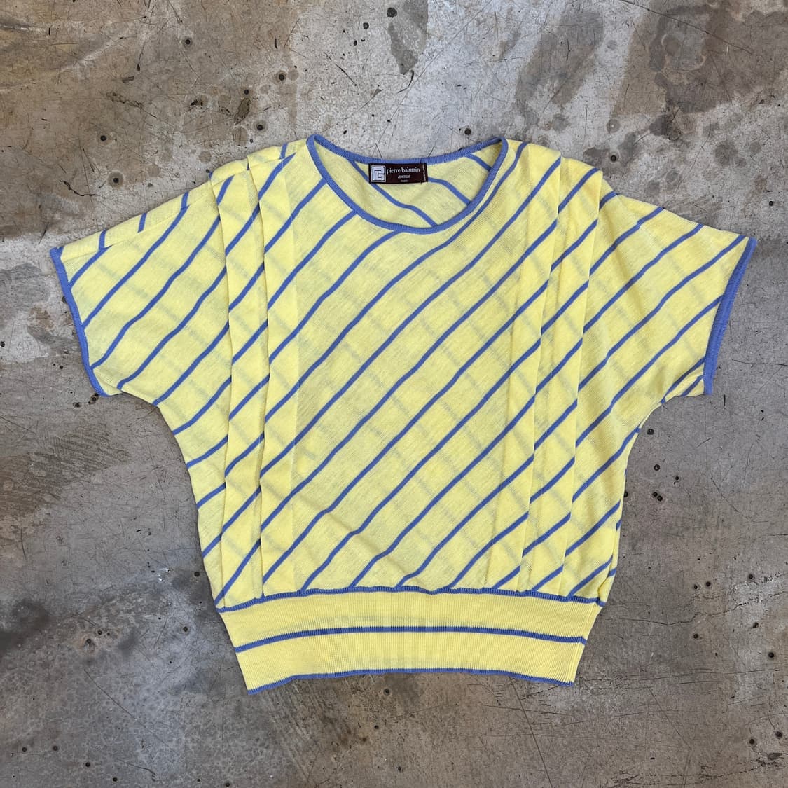 vintage Pierre balmain 린넨 니트 상품이미지1