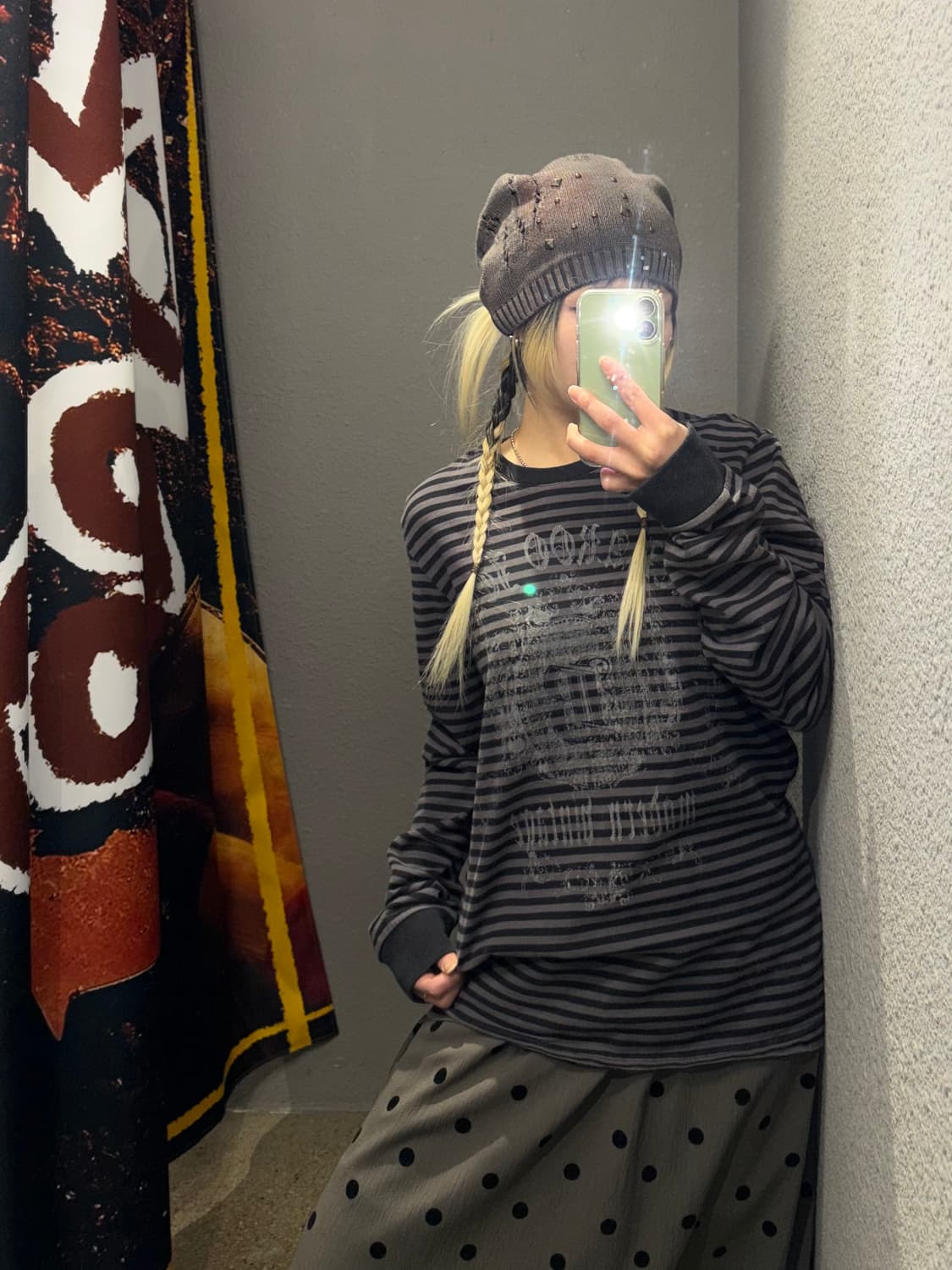 버커루 스트라이프 로고 티셔츠 상품이미지4