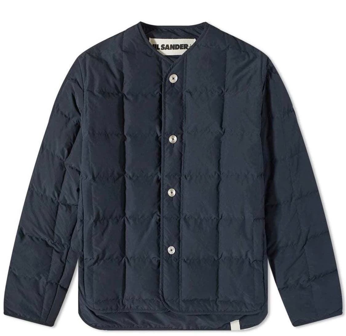 [48] 질샌더 퀄티드 다운 버튼 자켓 네이비 상품이미지6