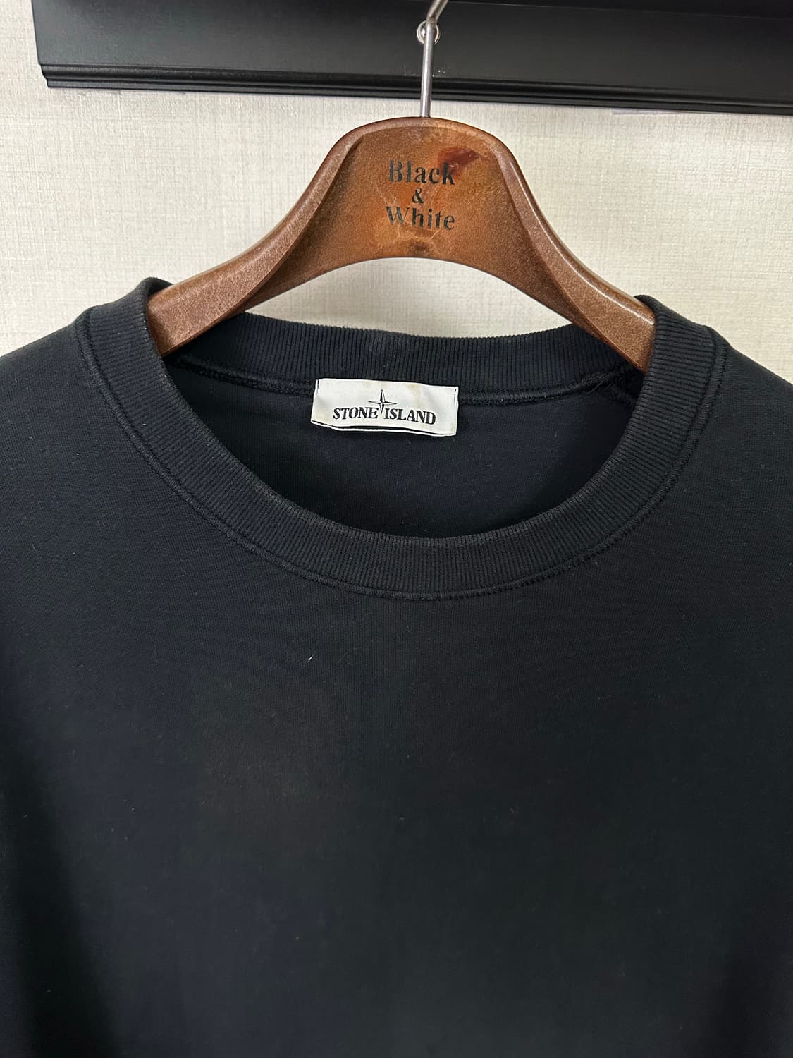 스톤아일랜드 맨투맨 블랙 Xxl  상품이미지3