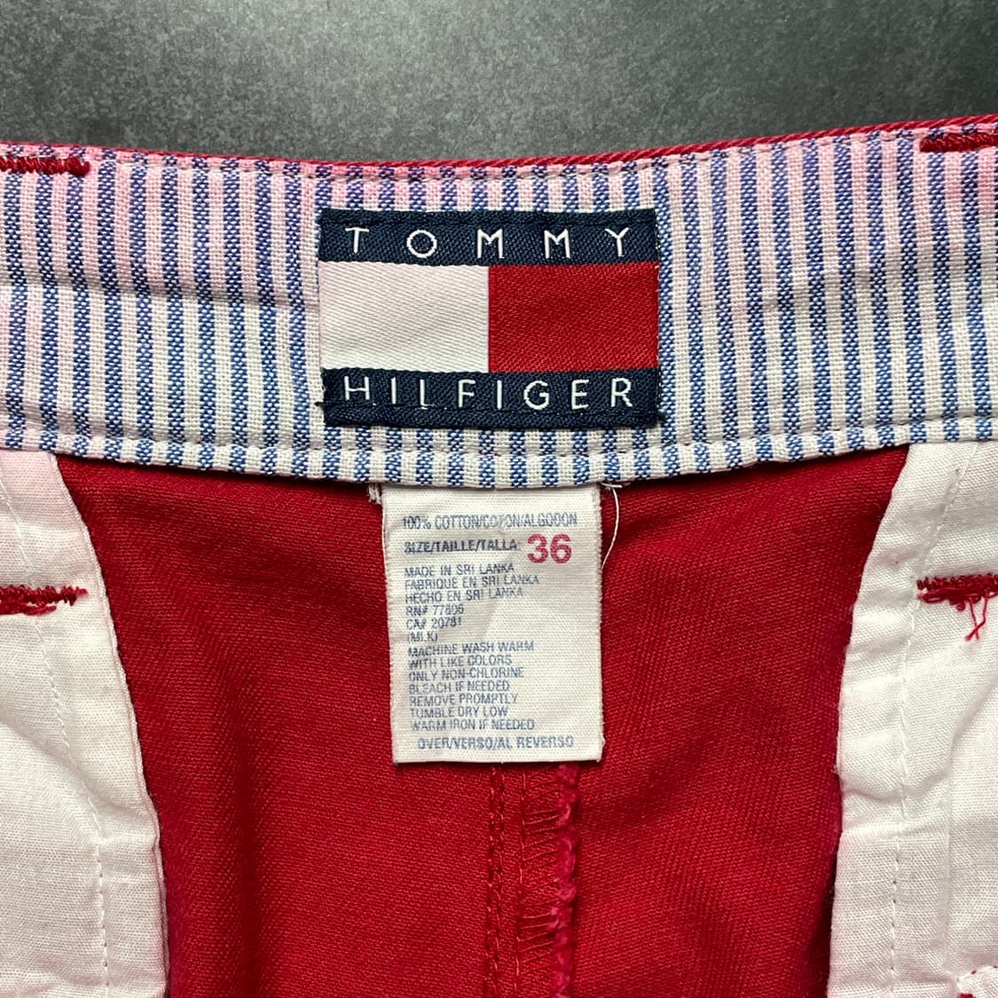 TOMMY HILFIGER 00s 토미힐피거 핀턱 하프팬츠 A01231 상품이미지10