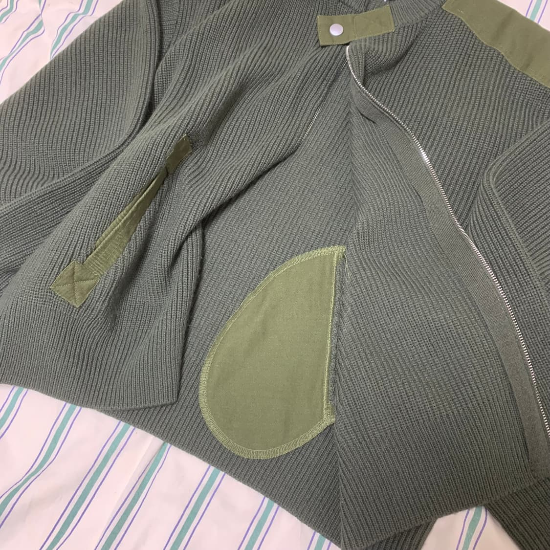 gimaguas 기마구아스 코만도 니트 집업 M 상품이미지6