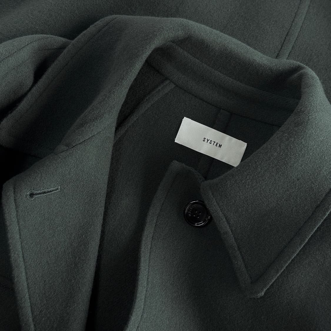 시스템 양모 캐시미어 핸드메이드 자켓 상품이미지4