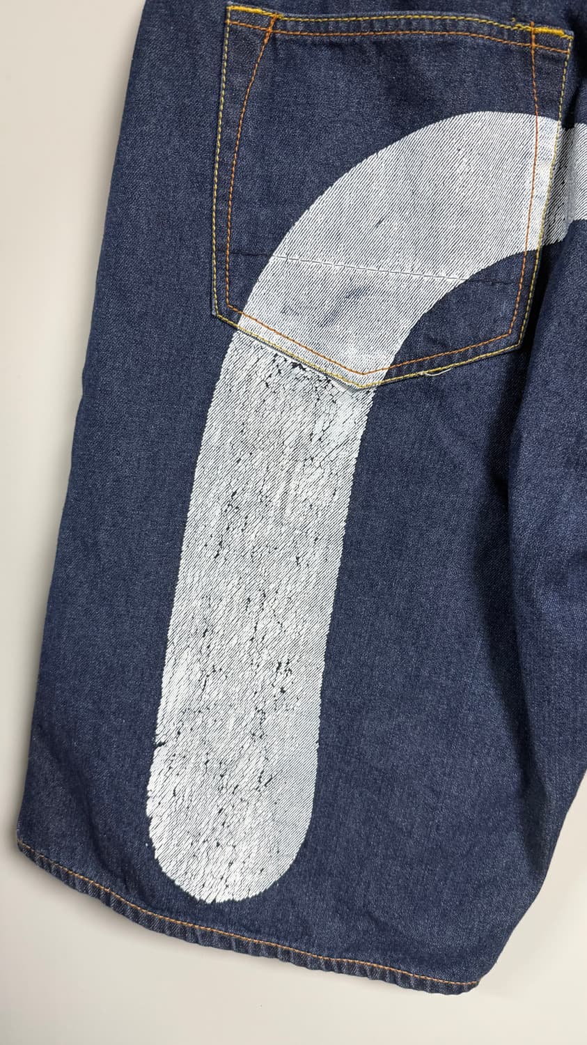 [40] 에비수 데님 반바지 상품이미지5