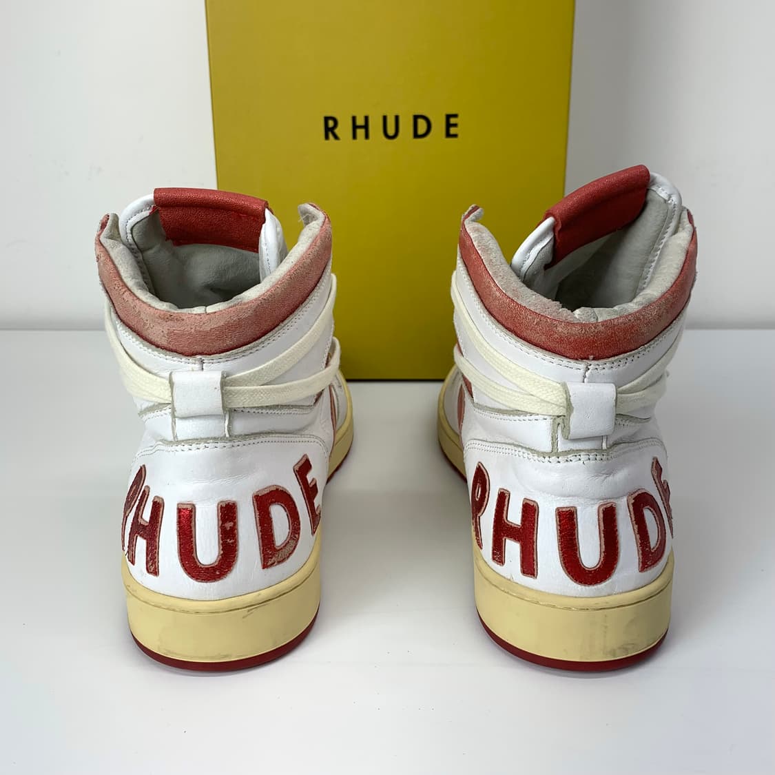 rhude 루드 bball hi 하이탑 스니커즈 상품이미지5