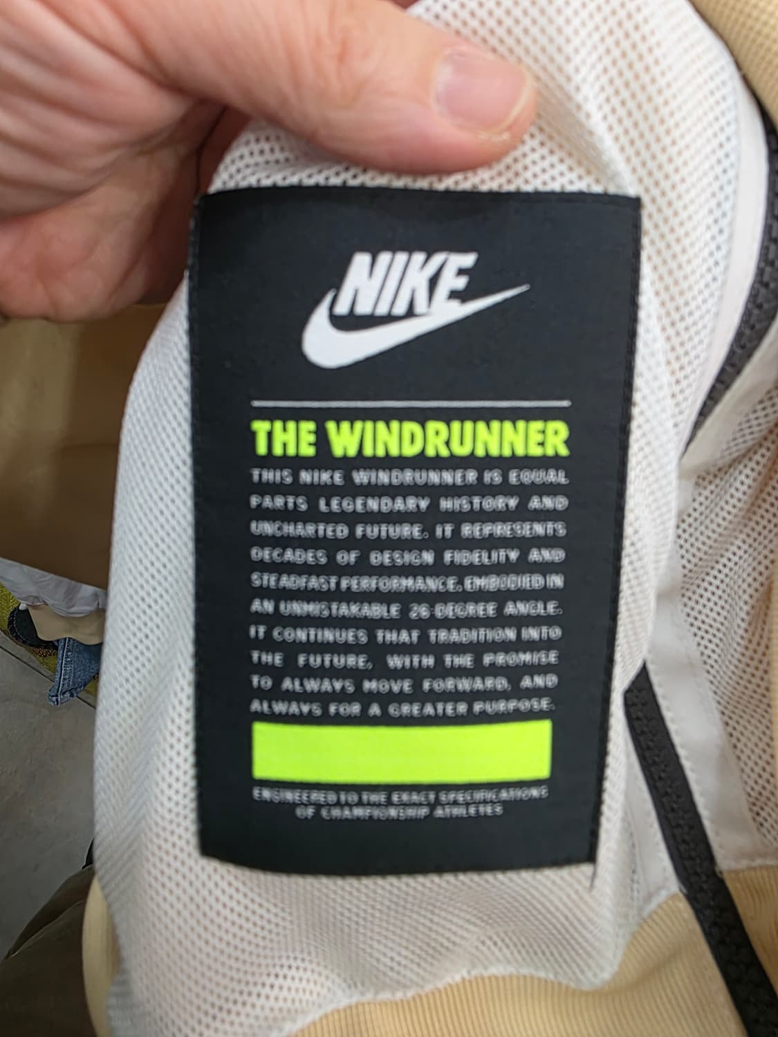 나이키 남성 우븐 바람막이 상품이미지4