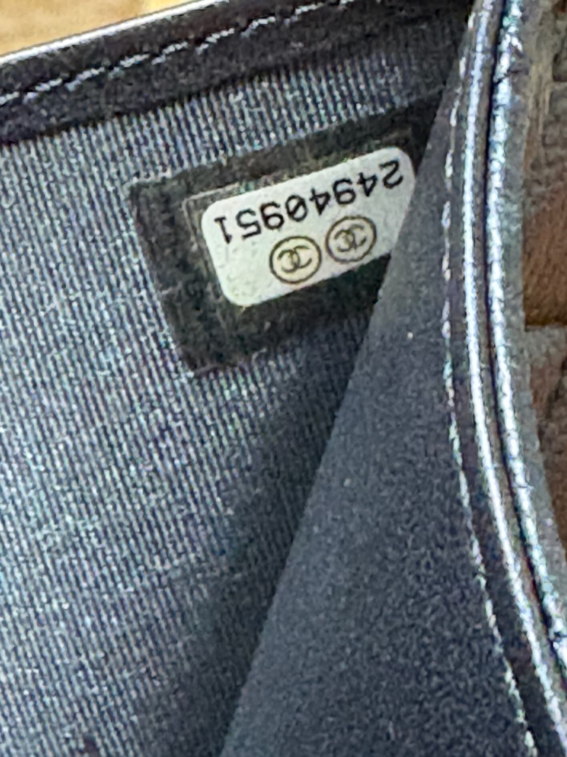 샤넬 반지갑(램스킨) 상품이미지3