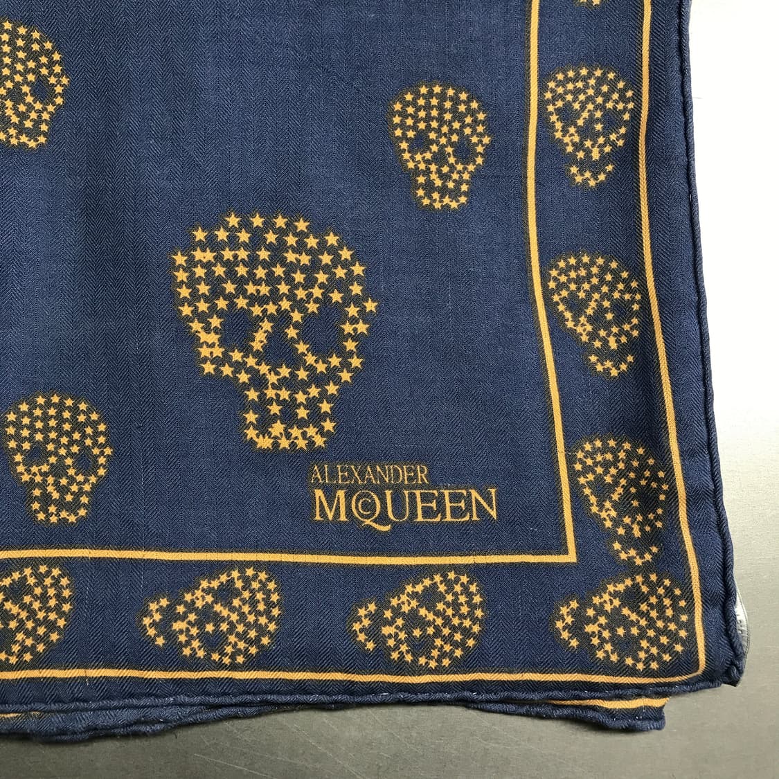 알렉산더 맥퀸 실크 혼방 스카프 상품이미지3