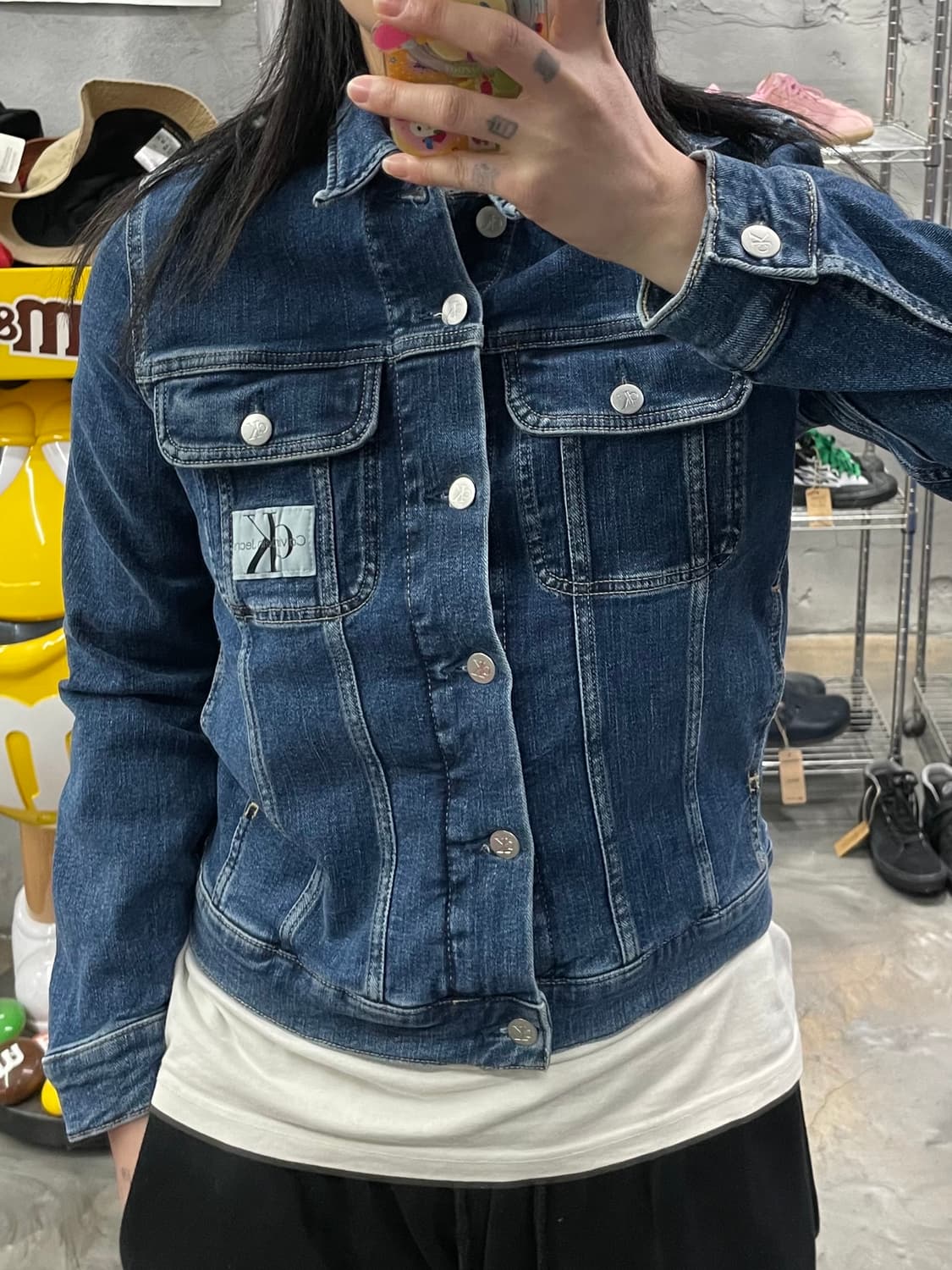 캘빈 클라인 데님 트러커 자켓 상품이미지9