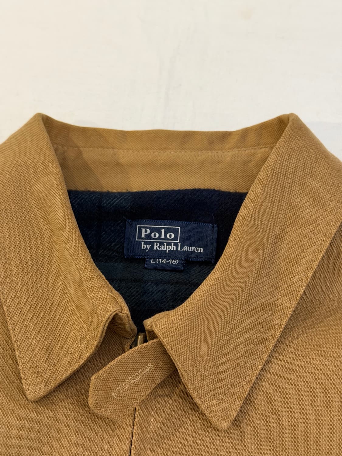 폴로 랄프로렌 일본판 블루종 스윙탑 봄버자켓 브라운 상품이미지4