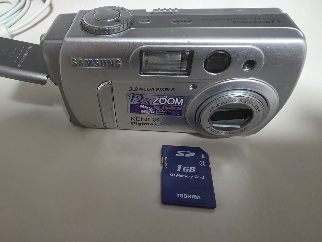 삼성 캐녹스 디지맥스 360 빈티지 디지털카메라 상품이미지8