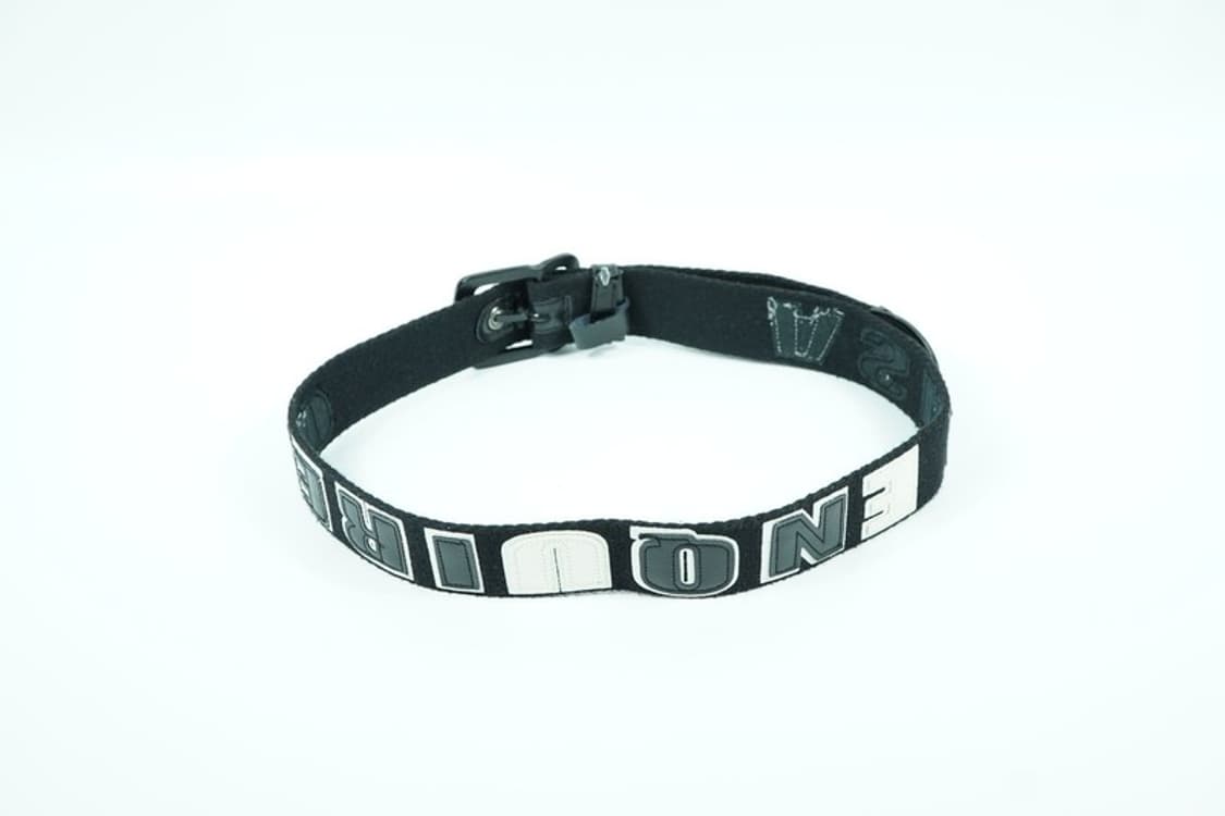 ASK Y2K 아카이브 유니언잭 빅로고 캔버스 벨트 상품이미지3