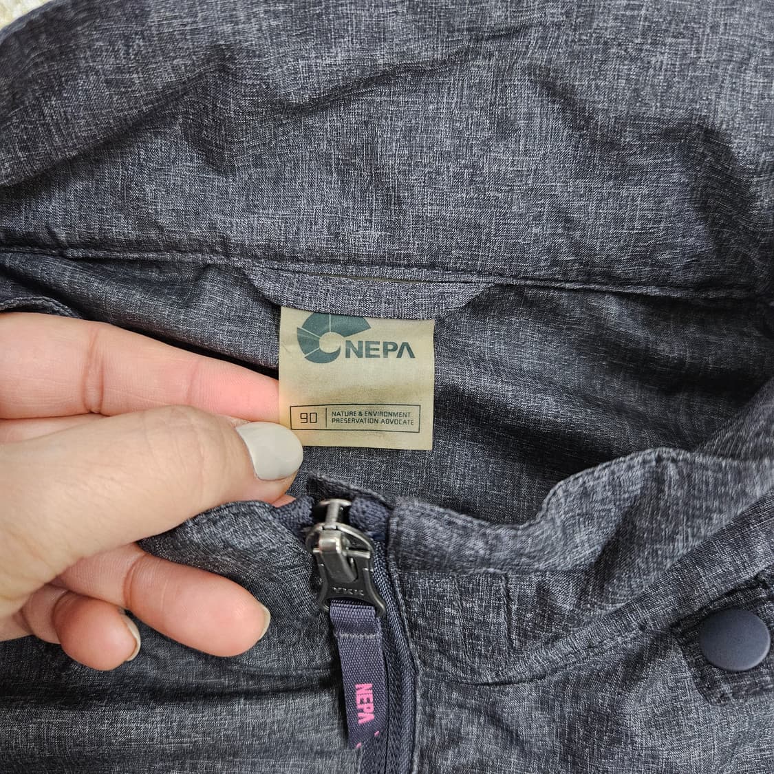 [90] 네파 아웃도어 여성 바람막이 집업 자켓1027JM1 상품이미지3