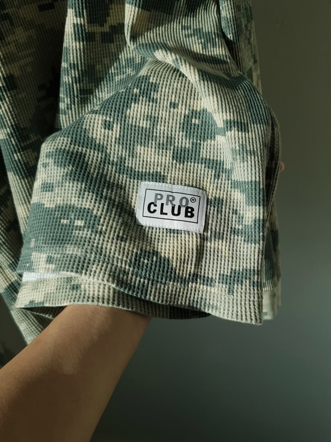 90, 00s PRO CLUB thermal camo 상품이미지9