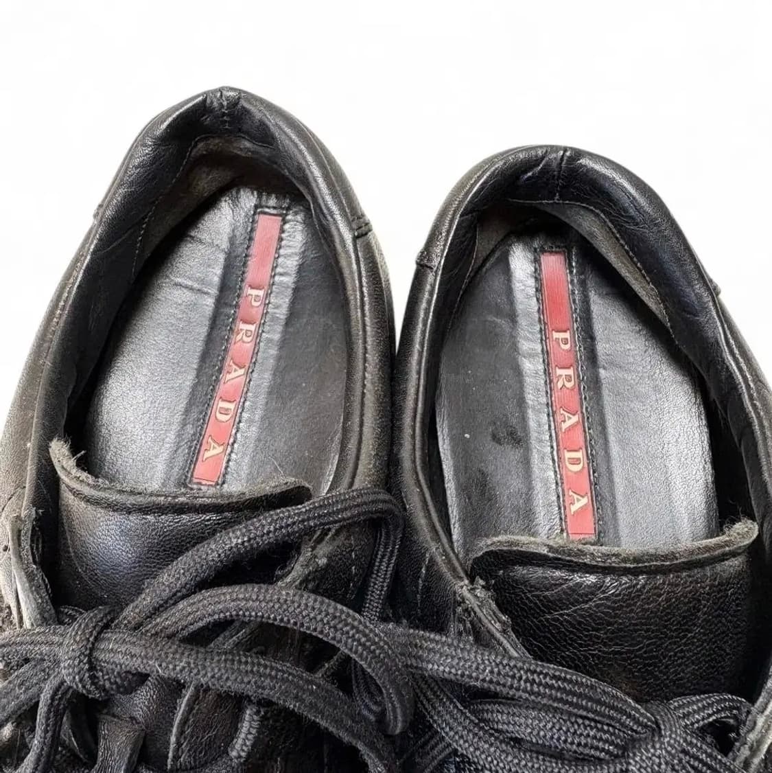 프라다 스포츠 아카이브 레더 스니커즈 여성 상품이미지8