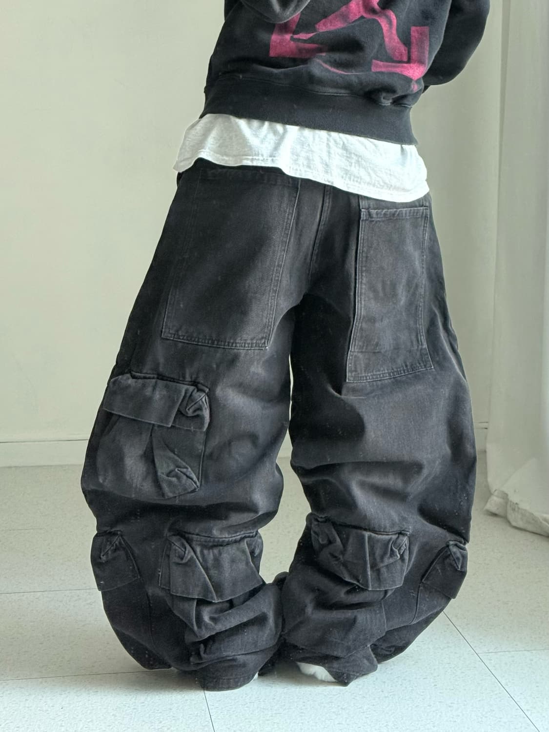 프로젝트 웨이브 멀티포켓 카고팬츠 상품이미지4