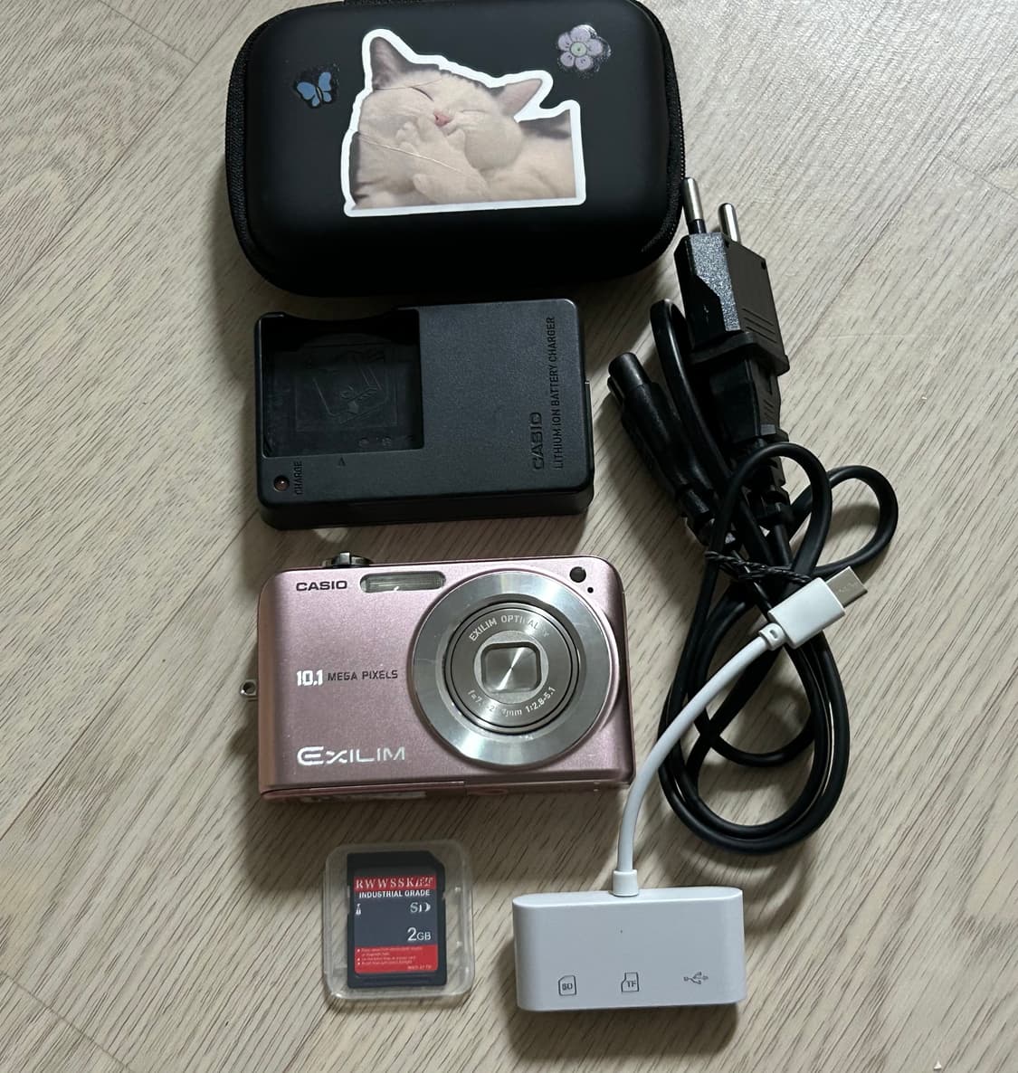 카시오 엑슬림/ exlim ex-z1080 핑크디카 상품이미지1