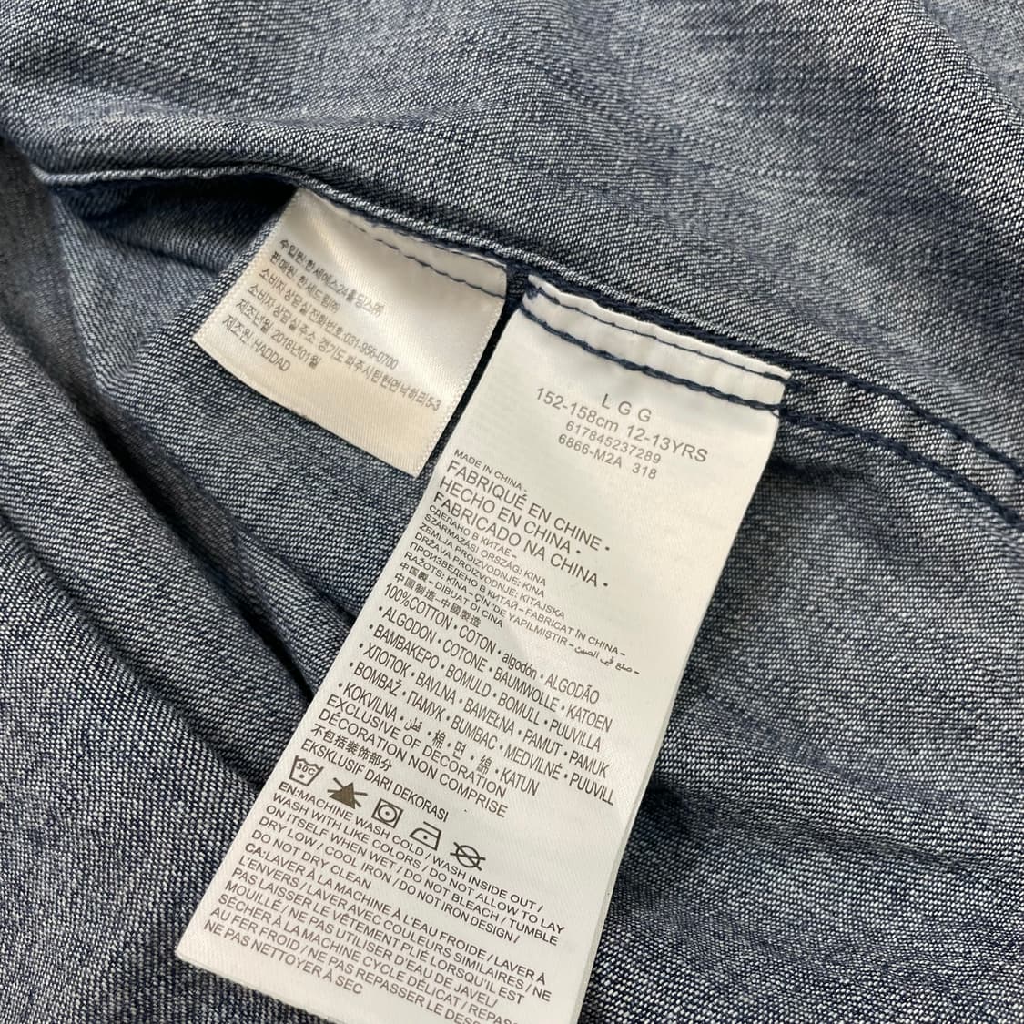 levis 리바이스 우먼스 웨스턴 데님 셔츠  상품이미지5