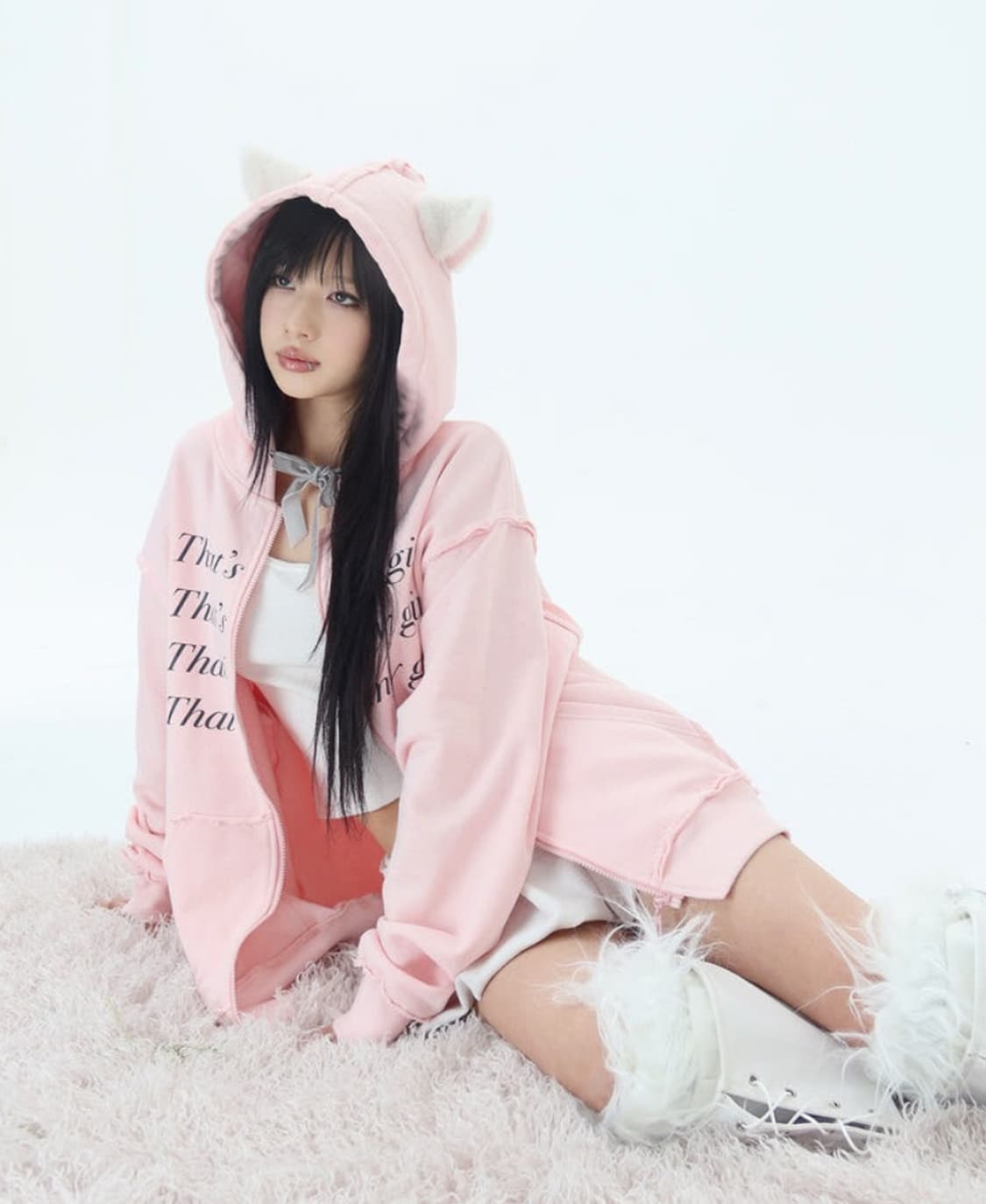 Eat me Plz 잇미플리즈 후드집업 판매 상품이미지2