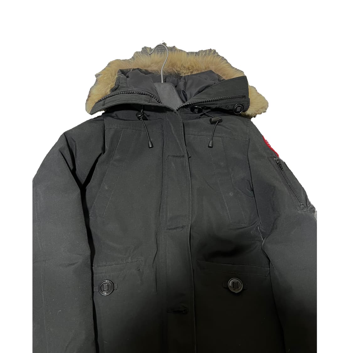 정품 캐나다구스 몬테벨로 여성 패딩 XS 블랙 상품이미지3