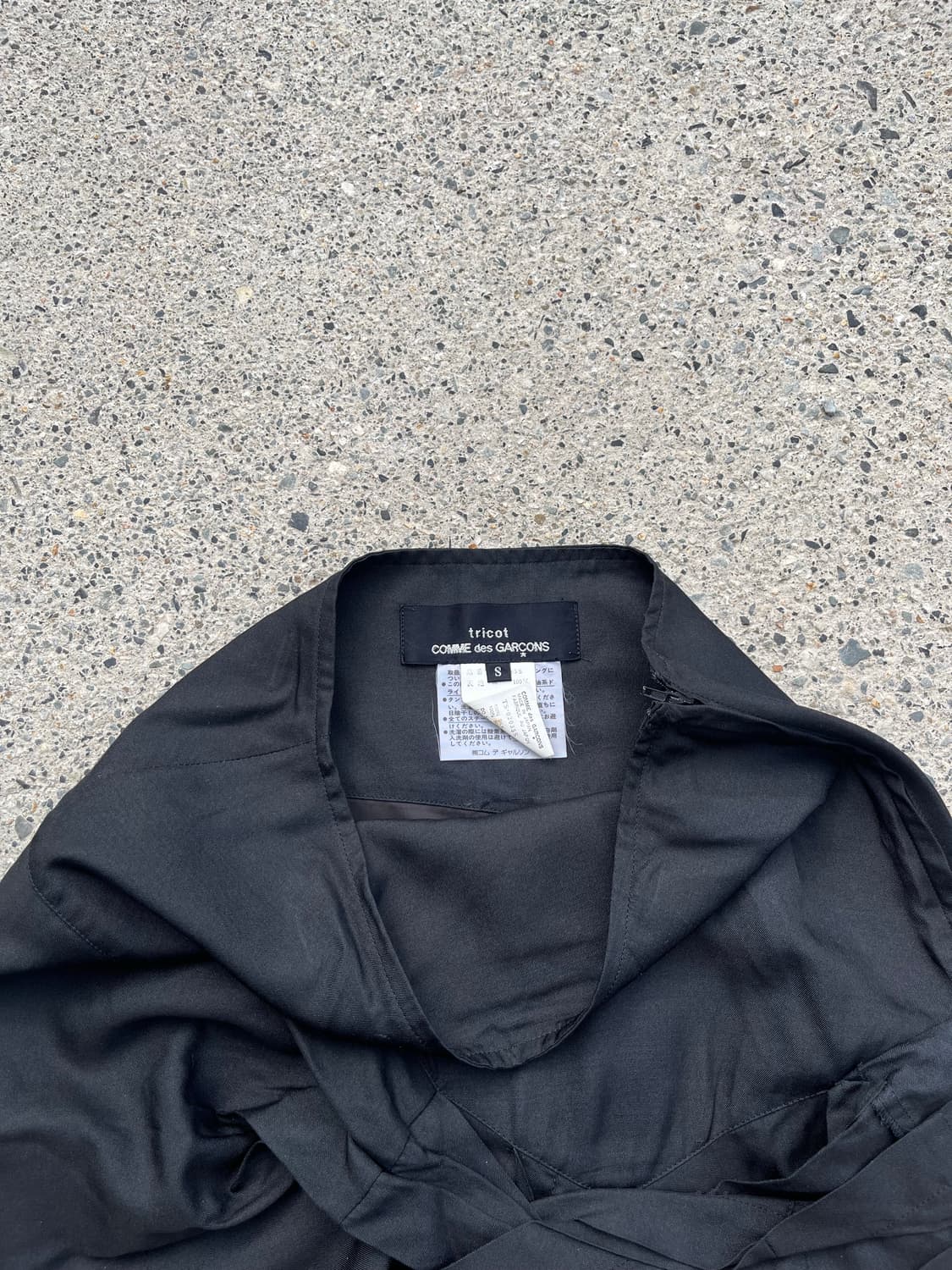 Comme des garcons tricot 비대칭 스커트 상품이미지4