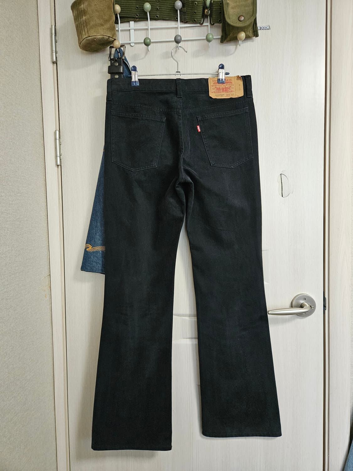 00s jp 517-38 levis 33 x 33 부츠컷 블랙진 리바이스 상품이미지2