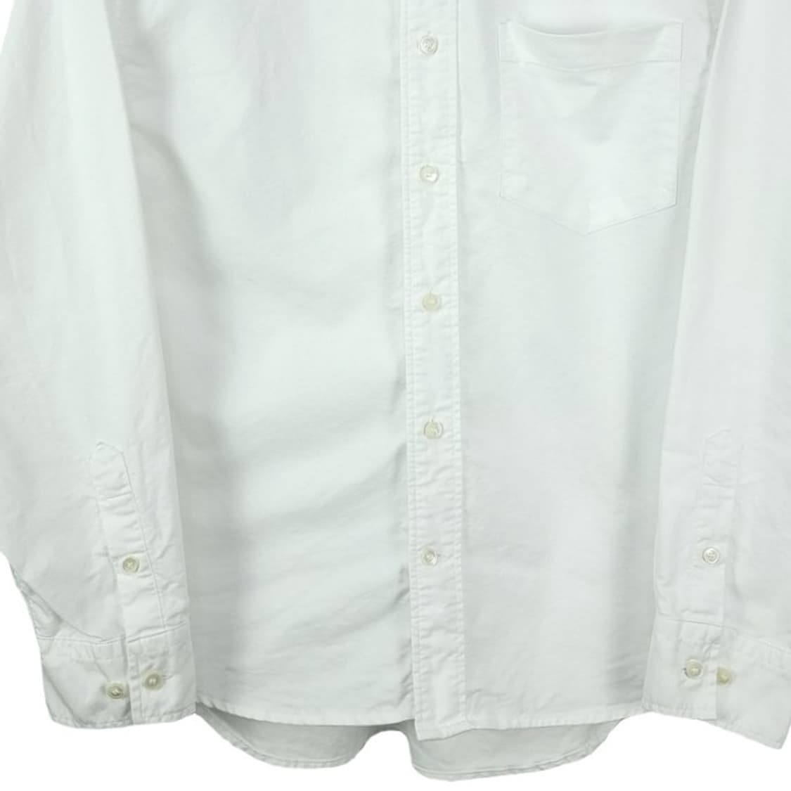 쿠어 루즈핏 화이트 옥스포드 셔츠 M19956 상품이미지5