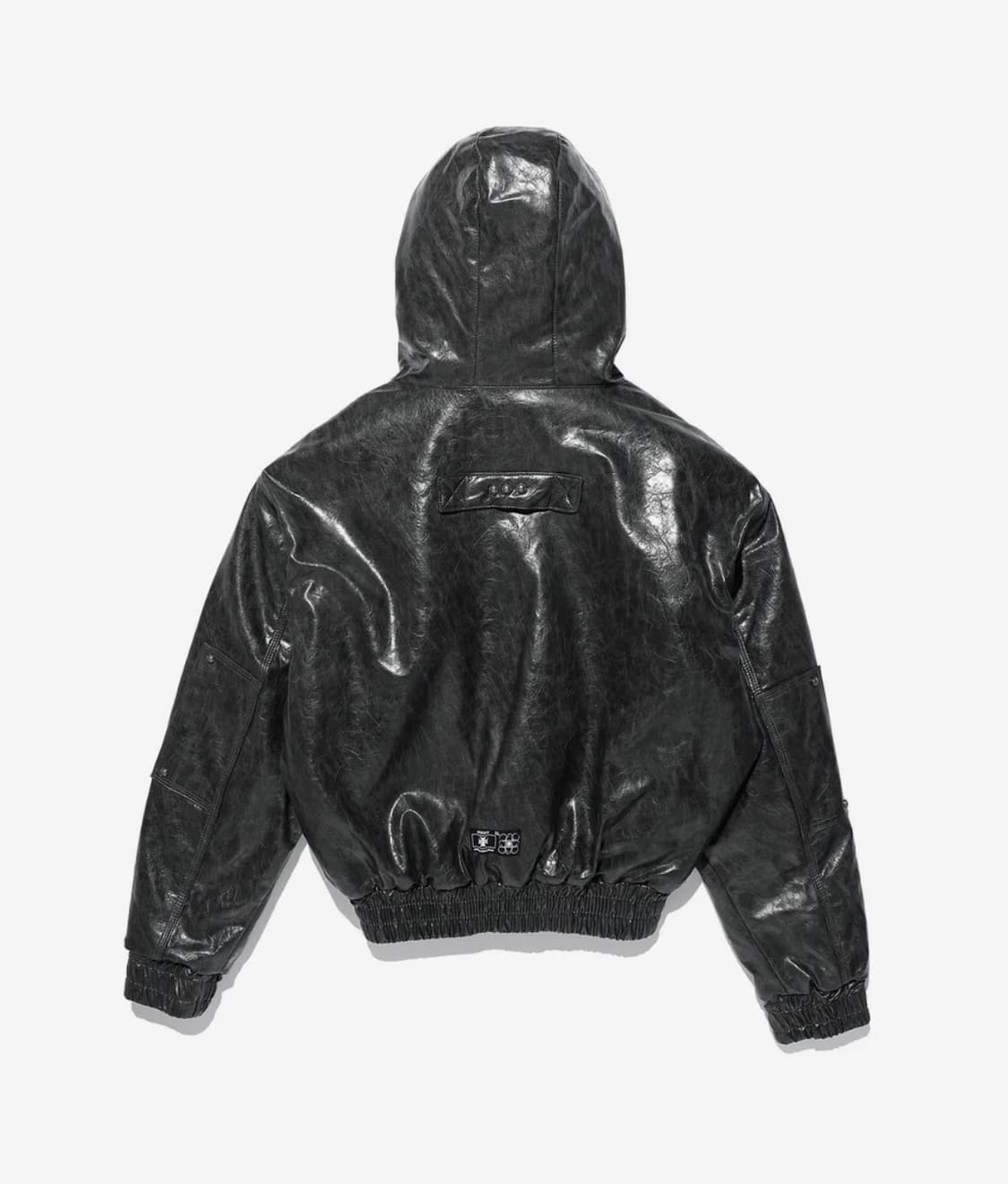 오퍼스0012 후드 레더 봄버 자켓 상품이미지4