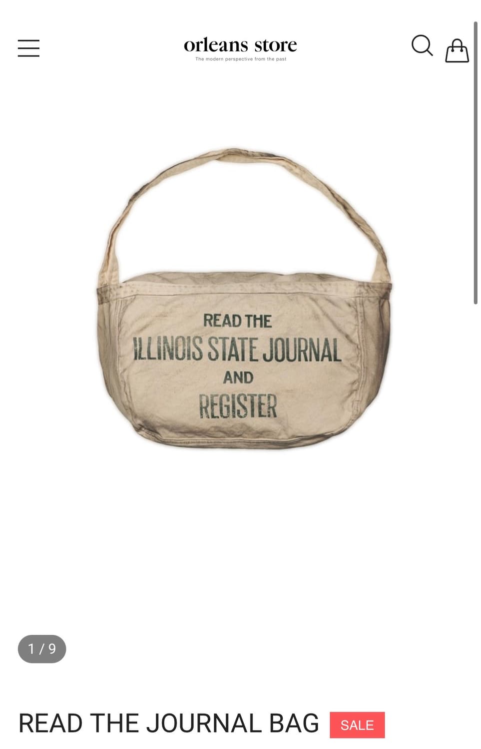 올리언스스토어 뉴스페이퍼백 상품이미지1