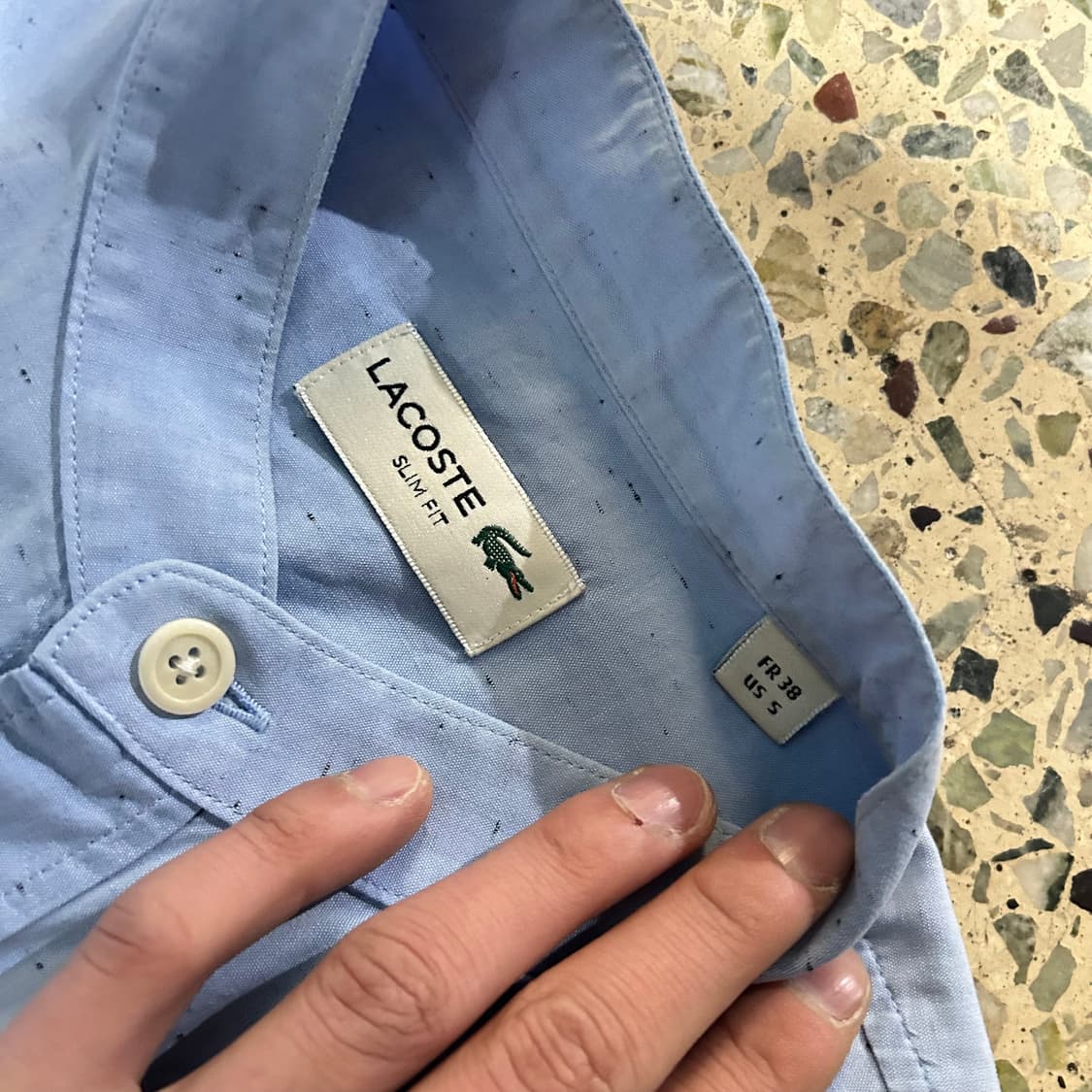 라코스테(Lacoste)차이나넥 셔츠 상품이미지4