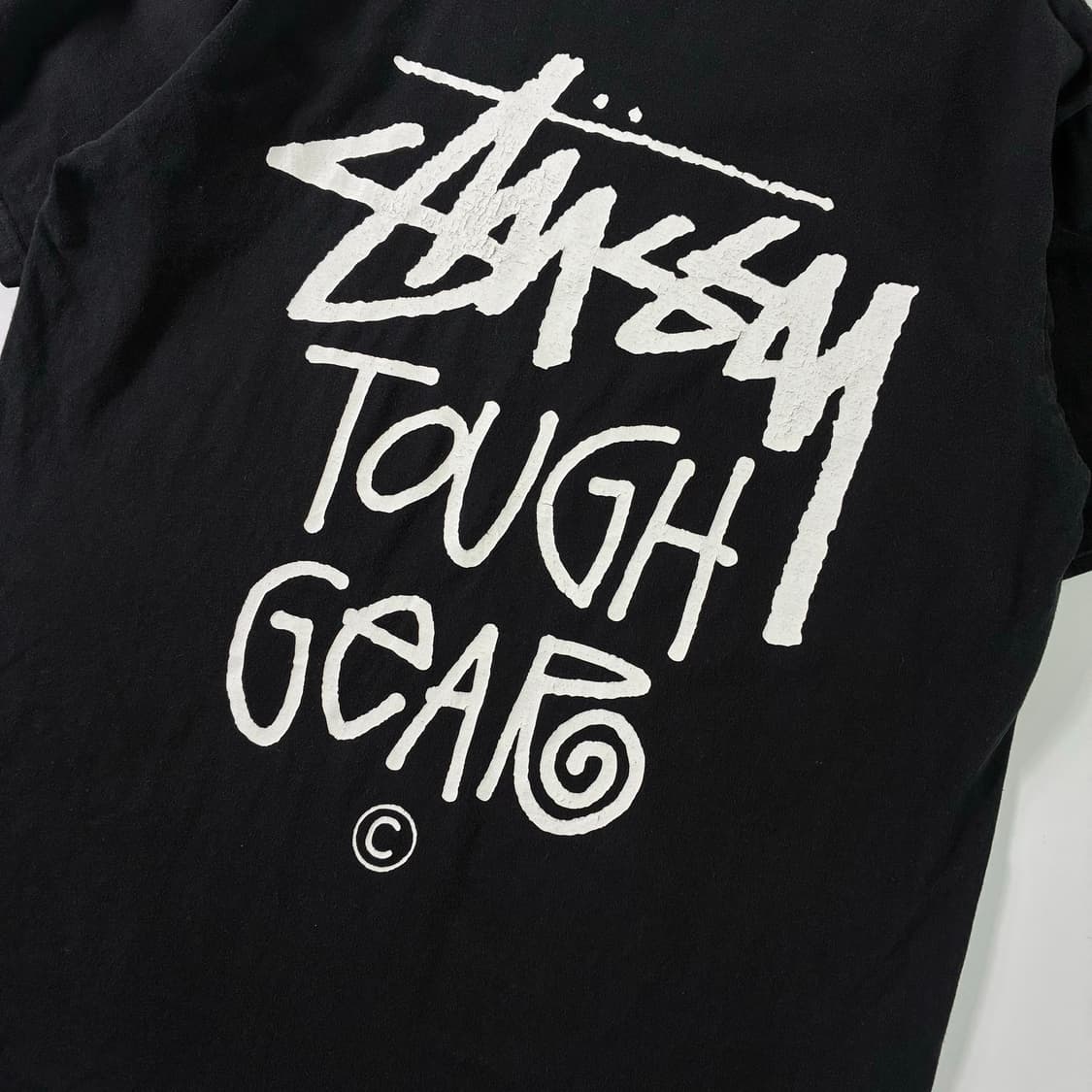 Stussy  스투시 터프기어 블랙 반팔티셔츠  상품이미지2