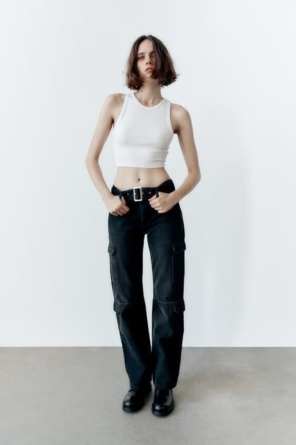 ZARA 카고팬츠 28 사이즈 5회 미만 상품이미지1