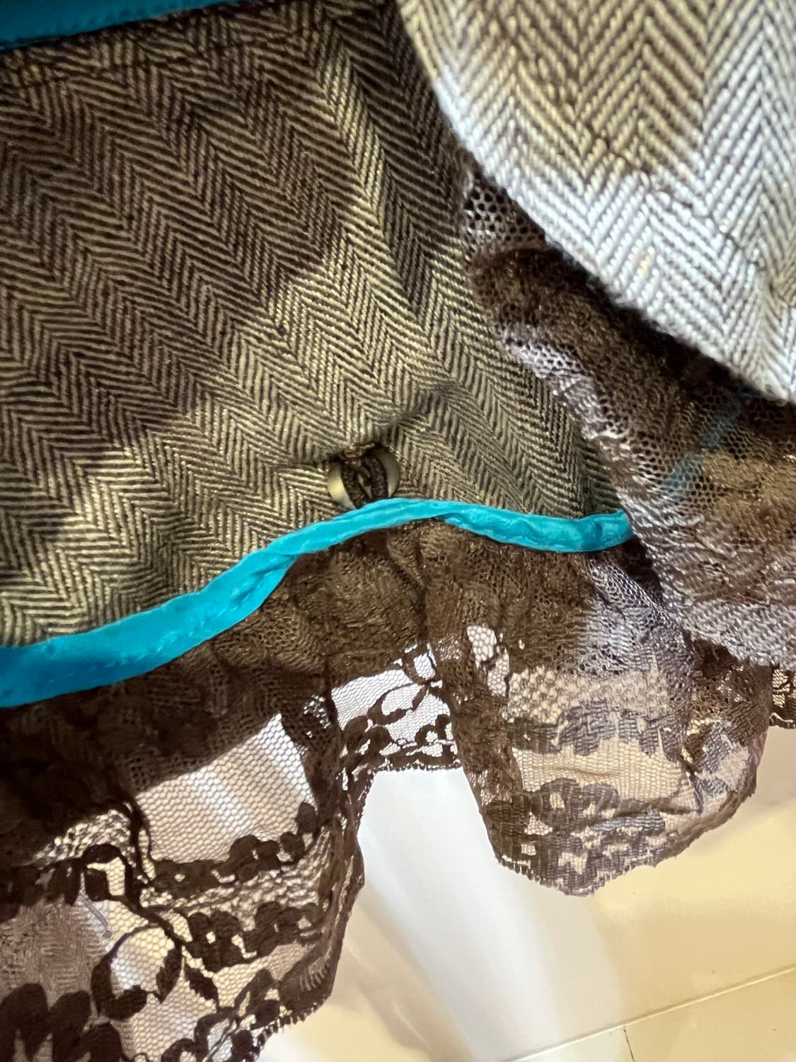 일본 린넨헤링본 자켓 상품이미지5