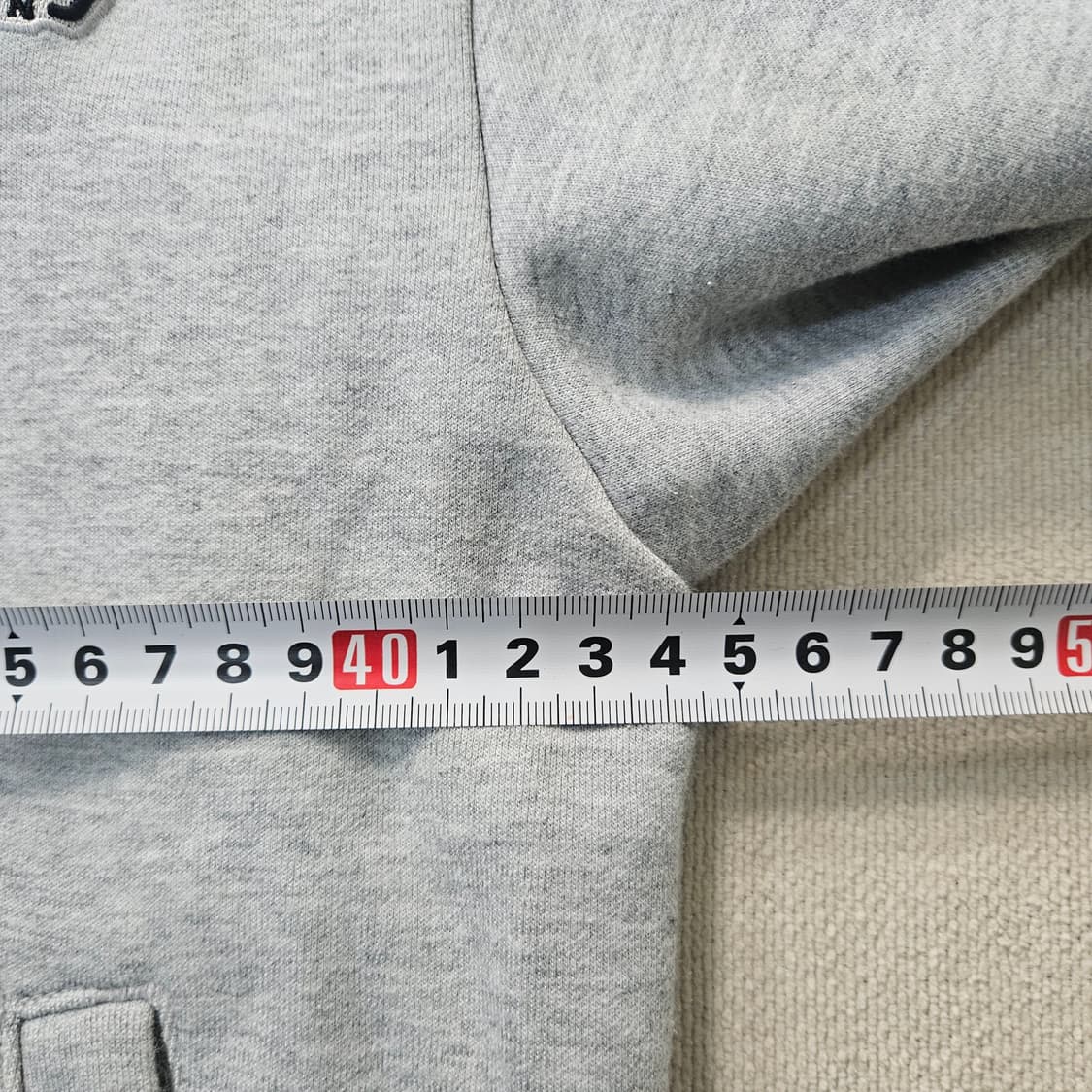 140 디스커버리 키즈 그레이 후드 집업 0401Y 상품이미지8